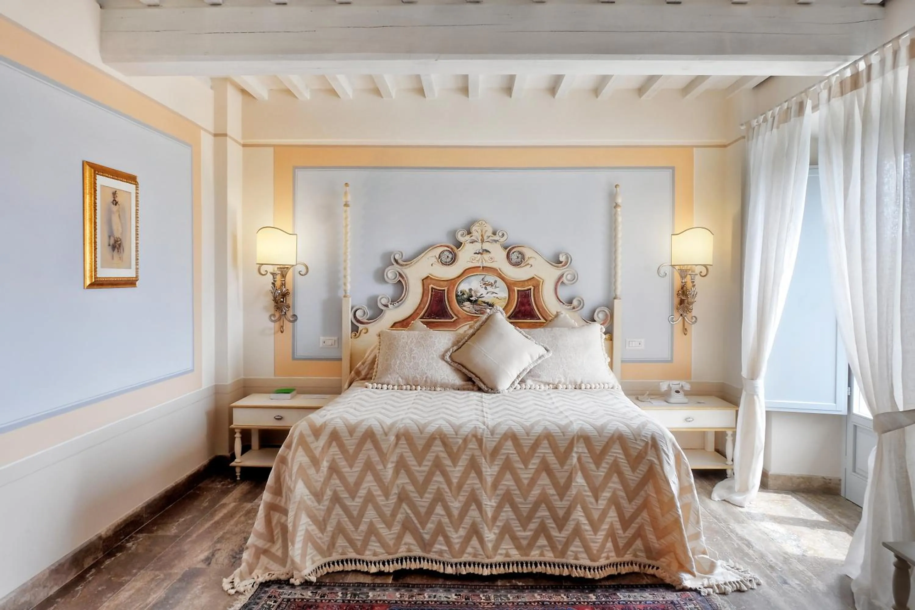 hair dresser, Bed in Il Falconiere Relais & Spa