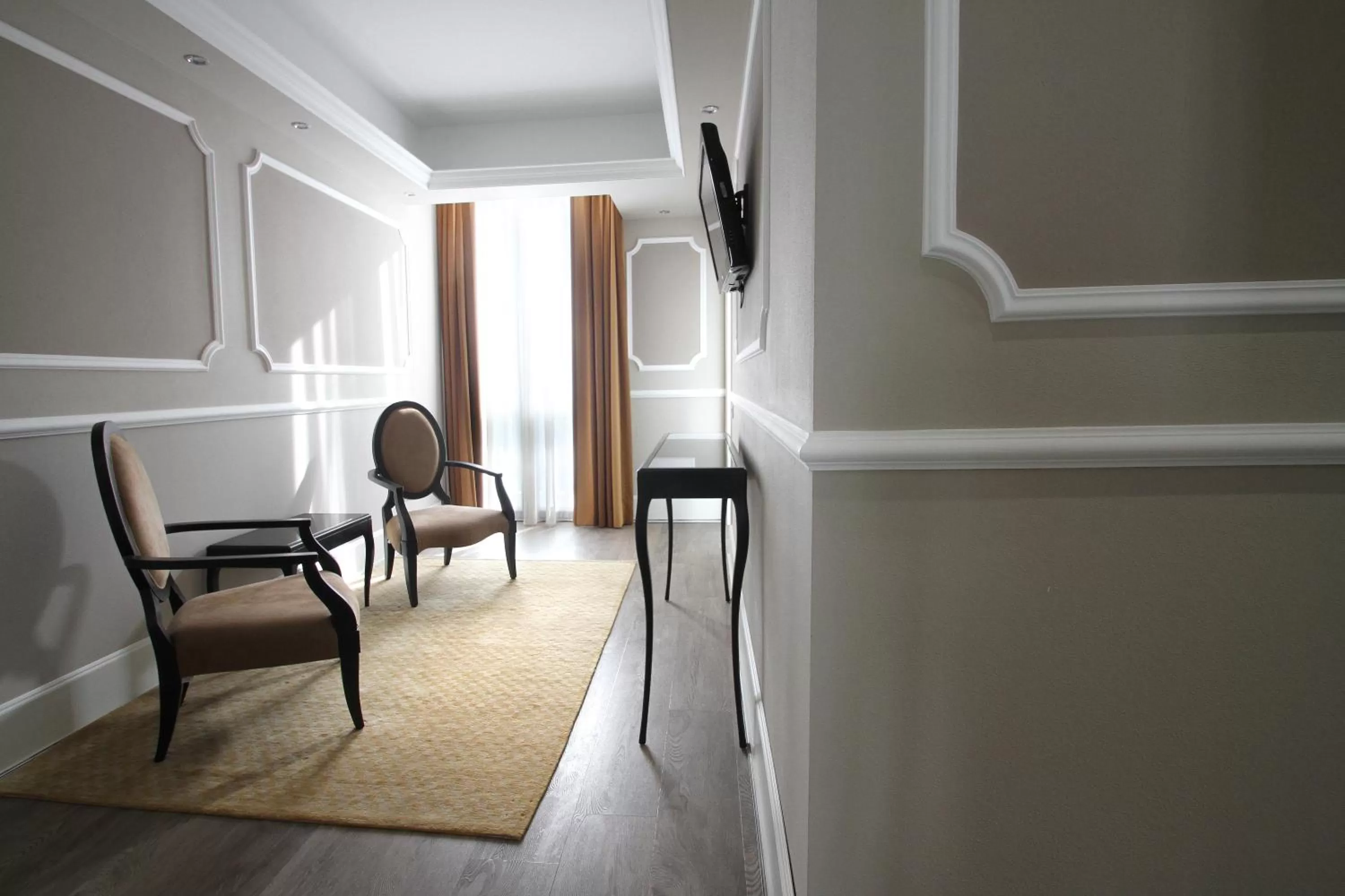 Seating area in Hotel Campo Marzio