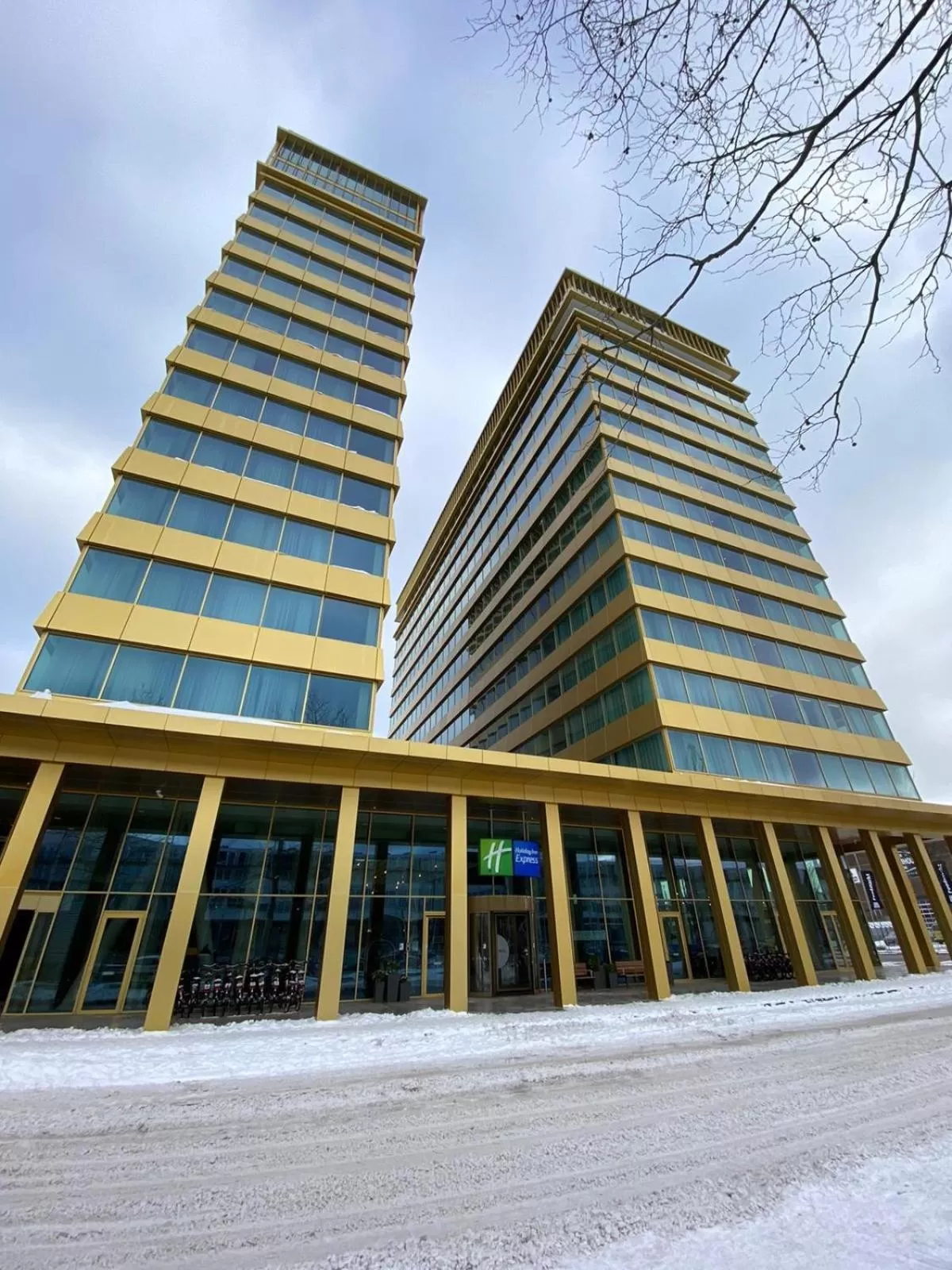 Property building in Holiday Inn Express Amsterdam - North Riverside by IHG
