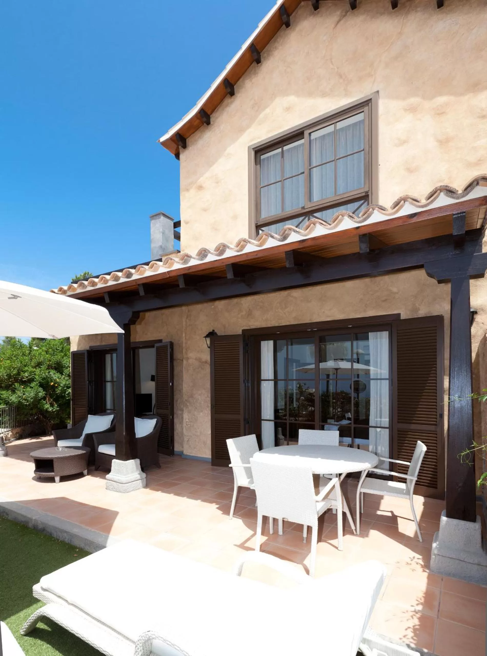 Garden view in Hotel Suite Villa Maria