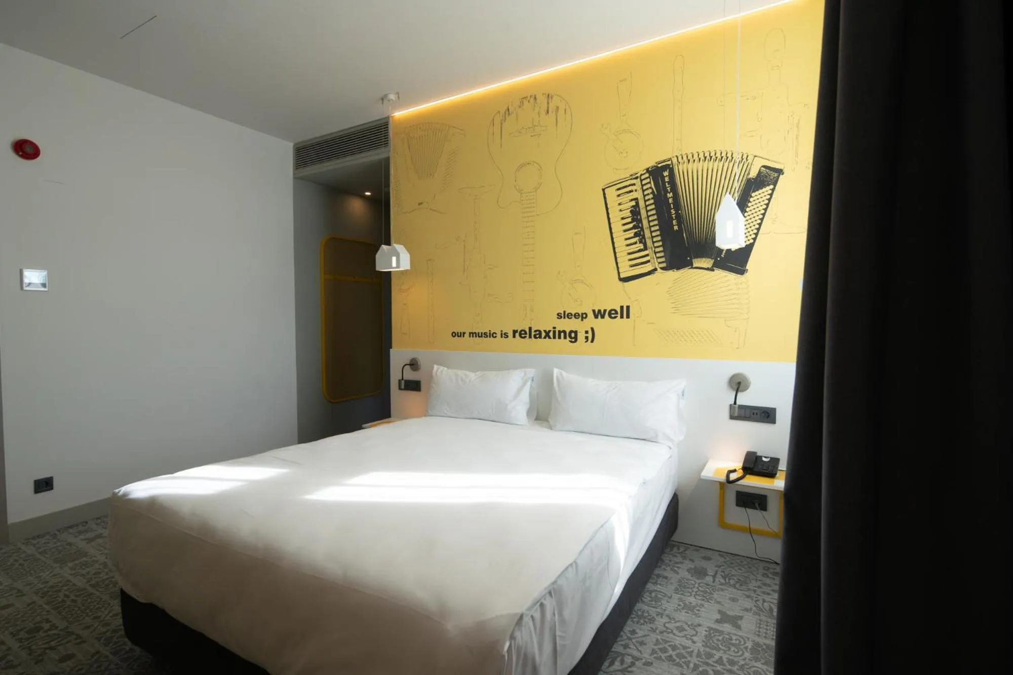 Bed in Ibis Styles Sibiu Arsenal