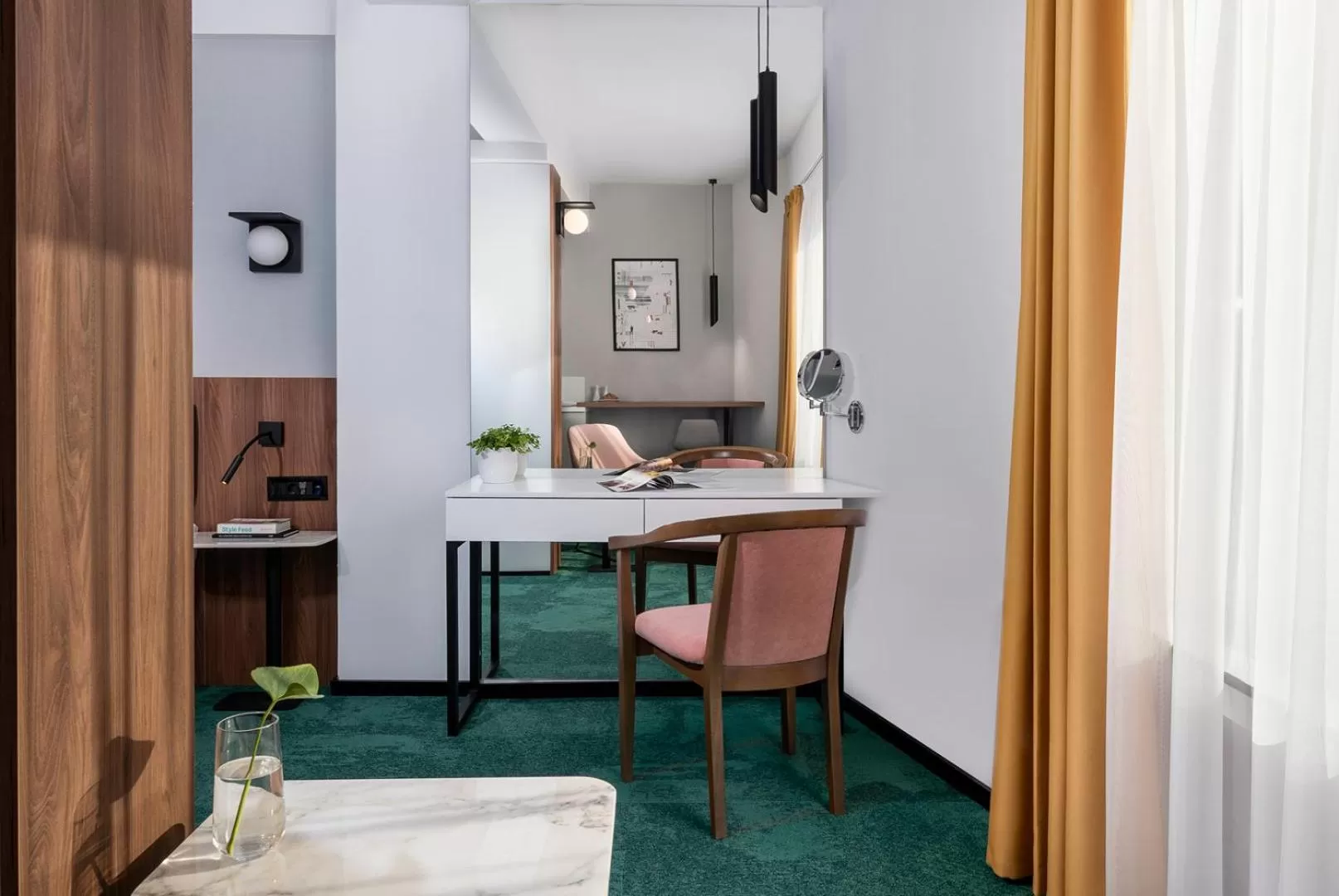 Seating area in Hotel Tim's