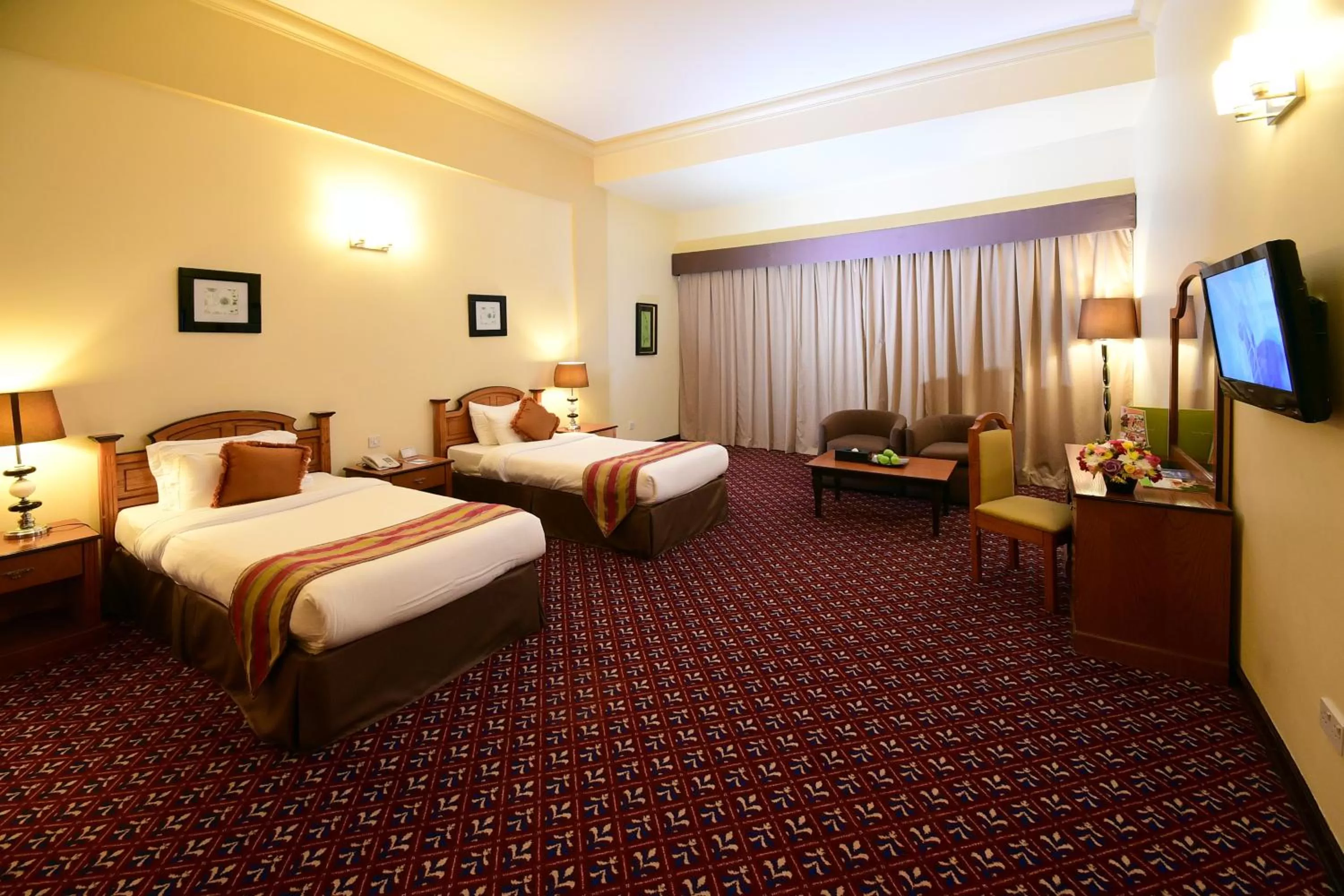 Bedroom, Bed in La Rosa Hotel, Juffair