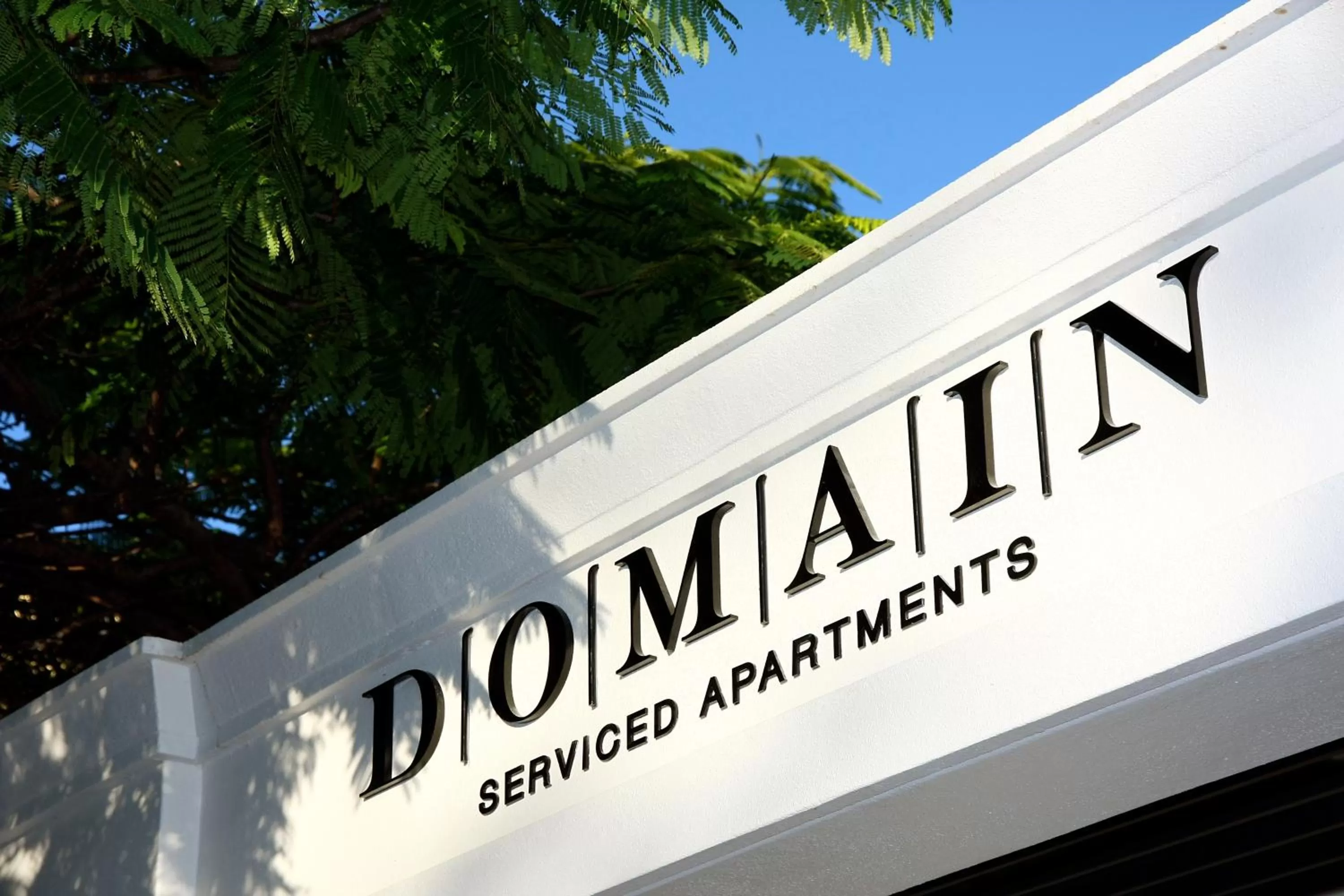 Facade/entrance in Domain Serviced Apartments