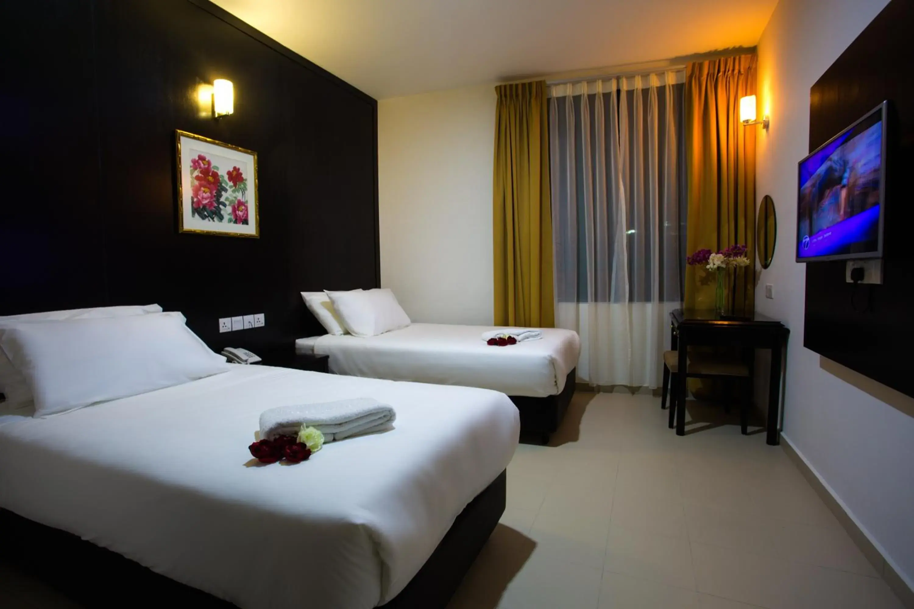 Budget Twin Room in Akar Hotel Jalan TAR Budget Twin Room in Akar Hotel Jalan TAR