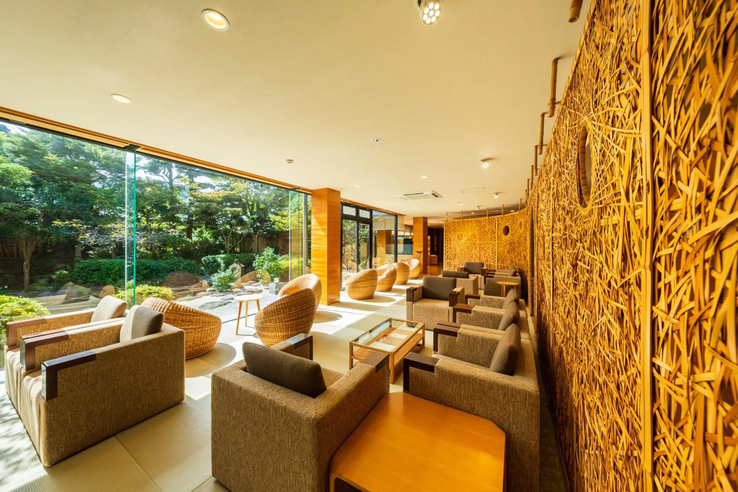 Lobby or reception in Hana Beppu