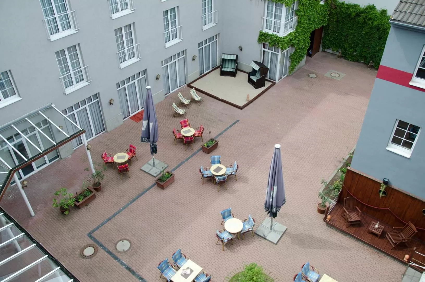 Balcony/Terrace in Mercure Hotel Plaza Magdeburg