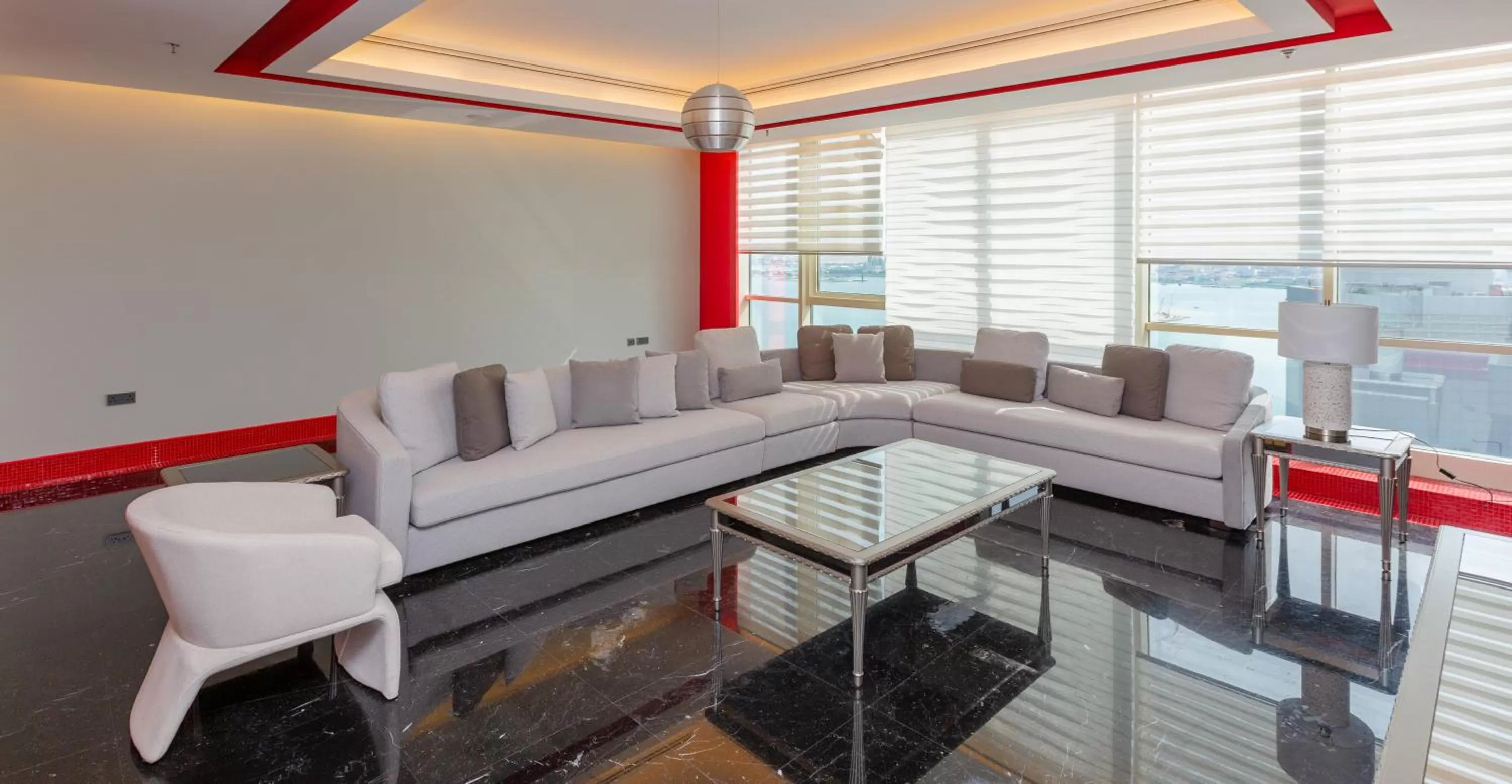 Living room in Ezdan Hotel West Bay