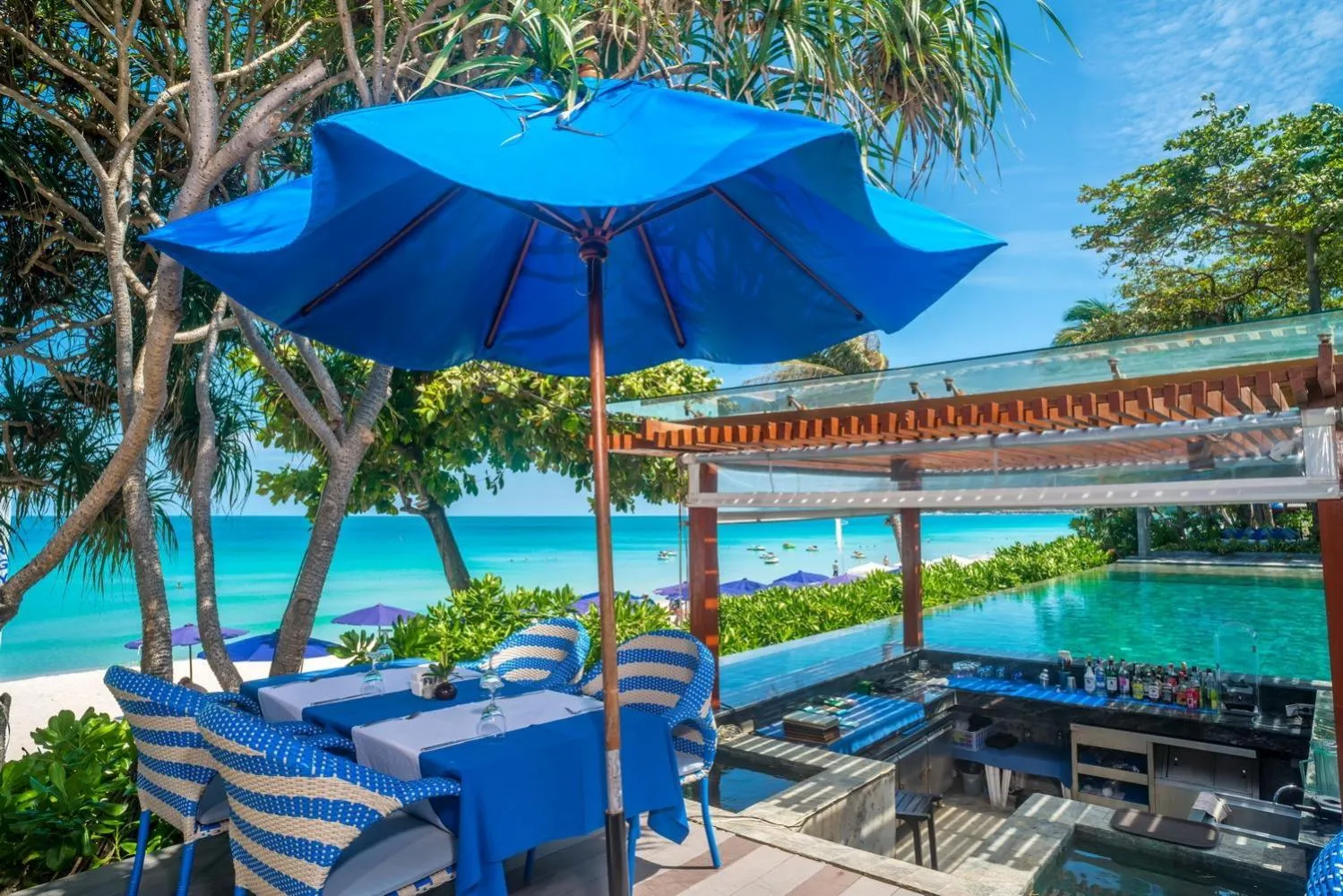 Swimming pool in Synergy Samui