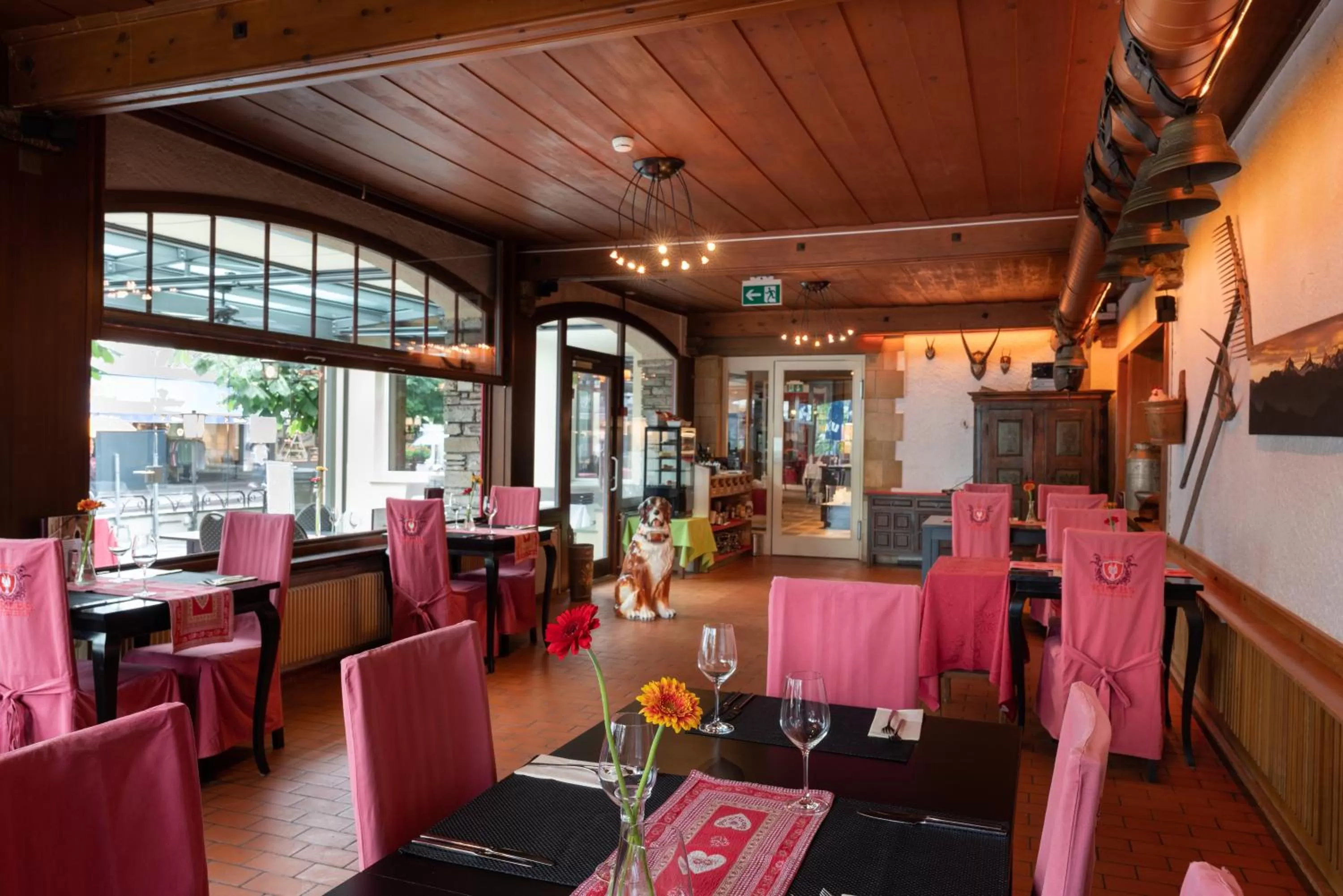 Restaurant/places to eat in Hotel Krebs Interlaken