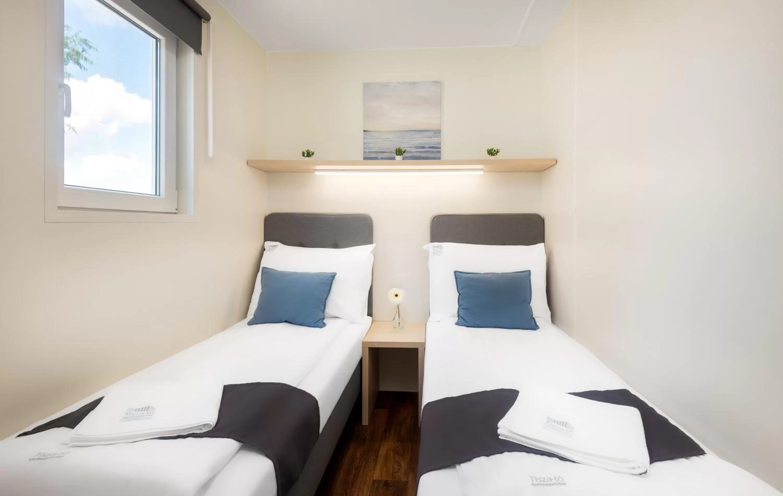 Bed in Tisza-tó Apartmanpark