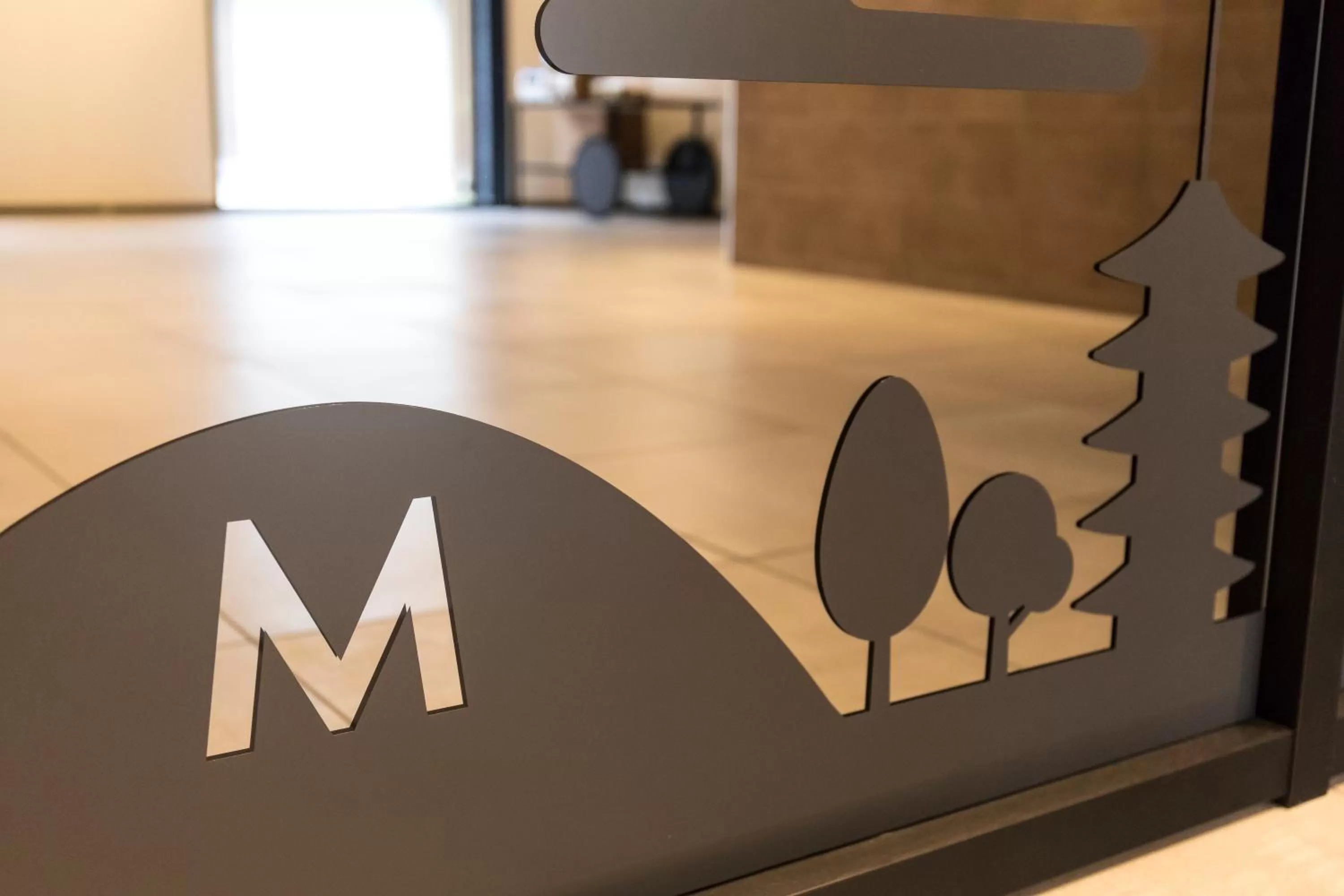 Decorative detail in M's Hotel Sanjo Omiya