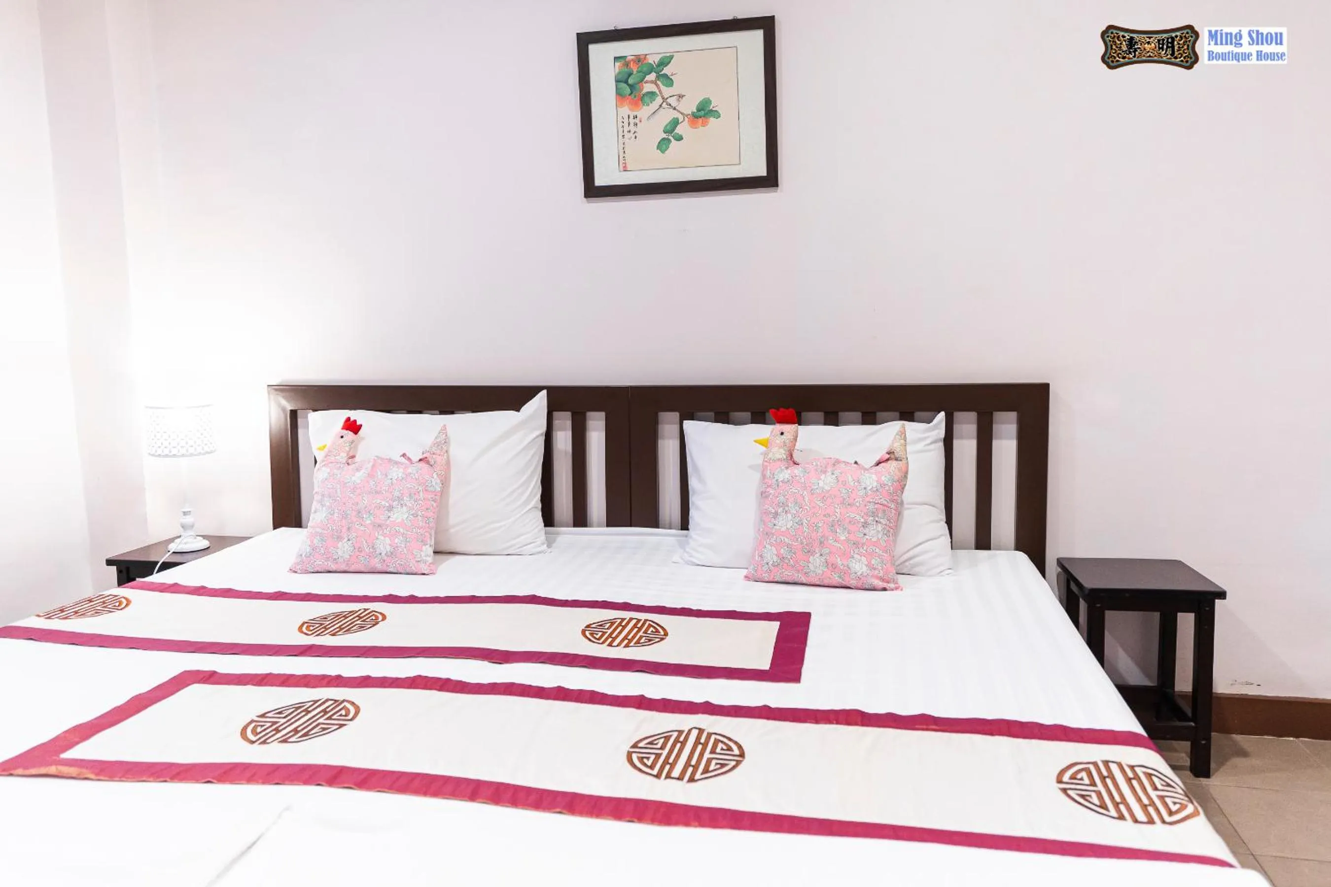 Bed in Ming Shou Boutique House