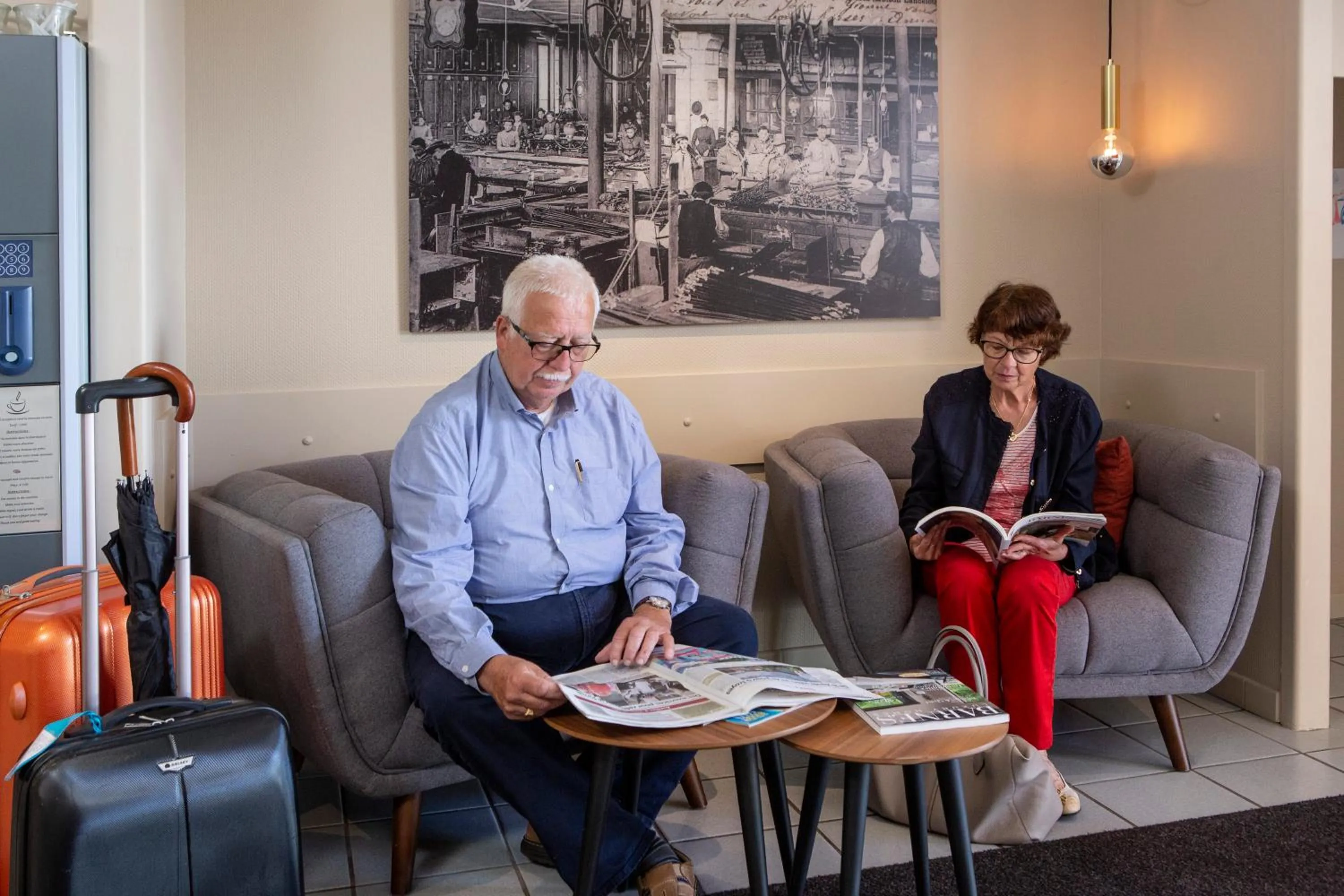 Living room in Hotel Aurena