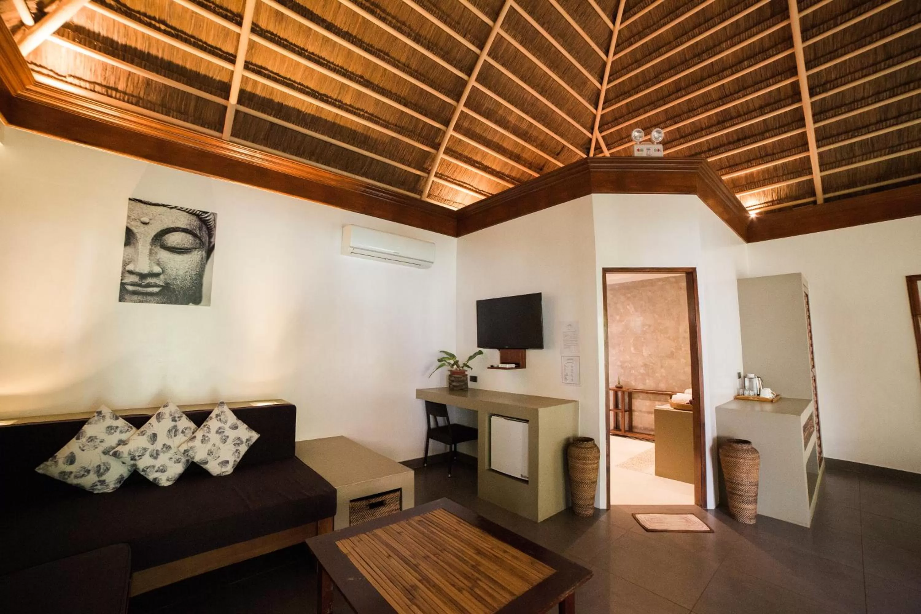 Seating area in Villa Kasadya