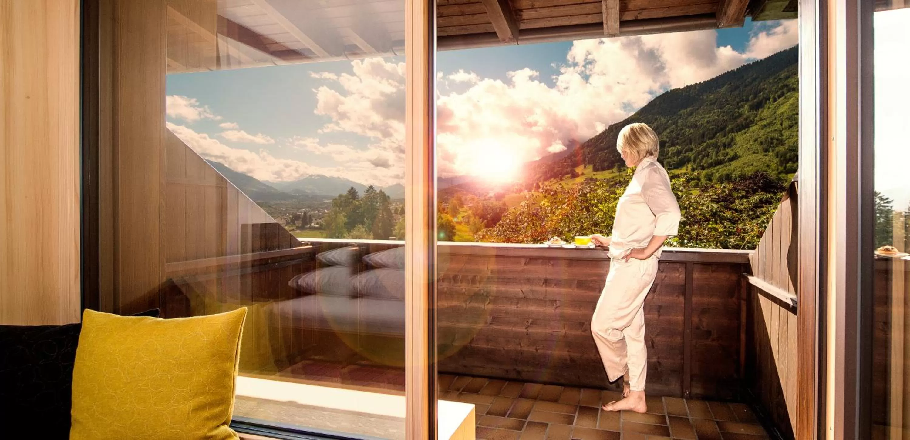 Balcony/Terrace in Landhaus Maria Grün B&B