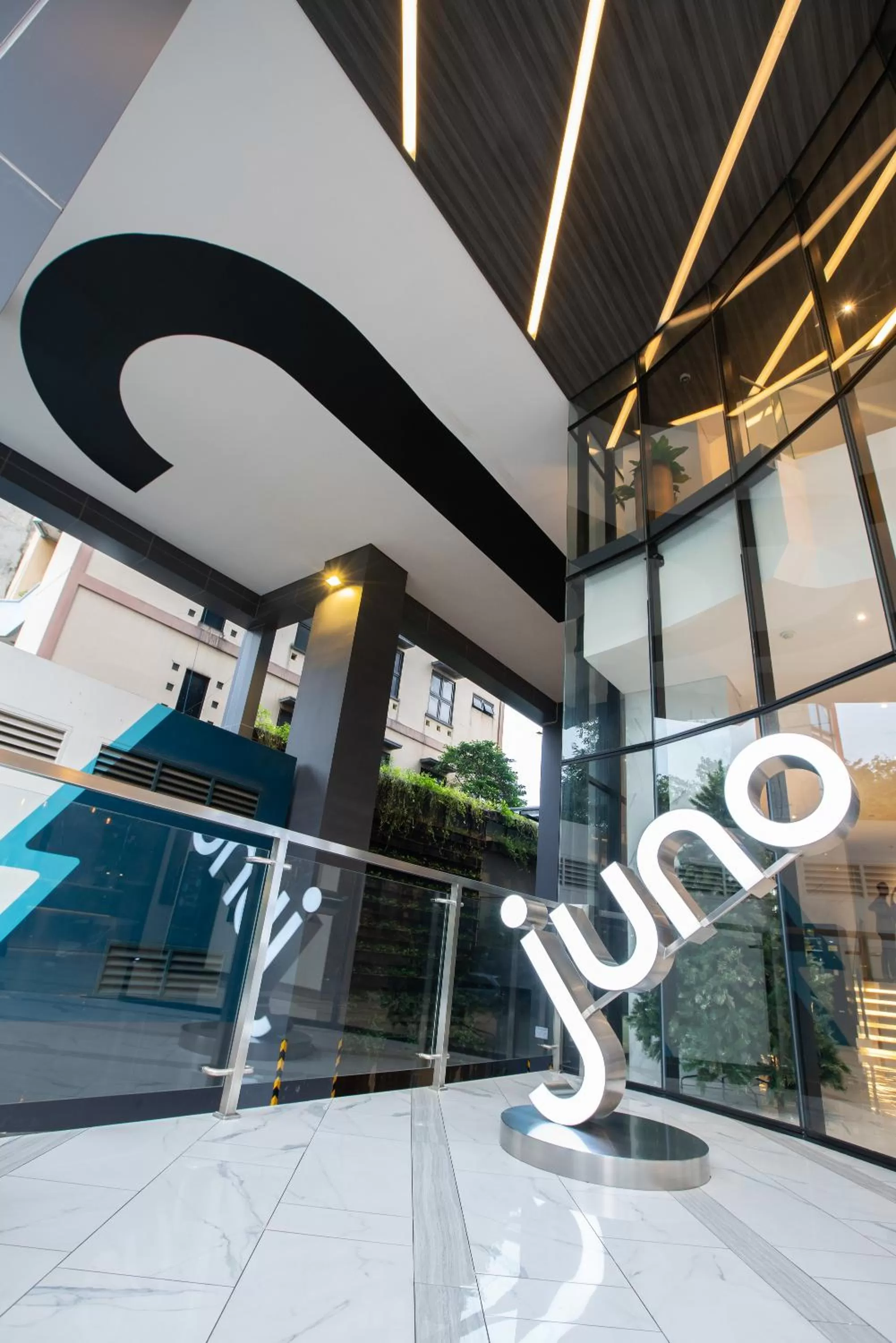 Facade/entrance in Juno Tanah Abang Jakarta