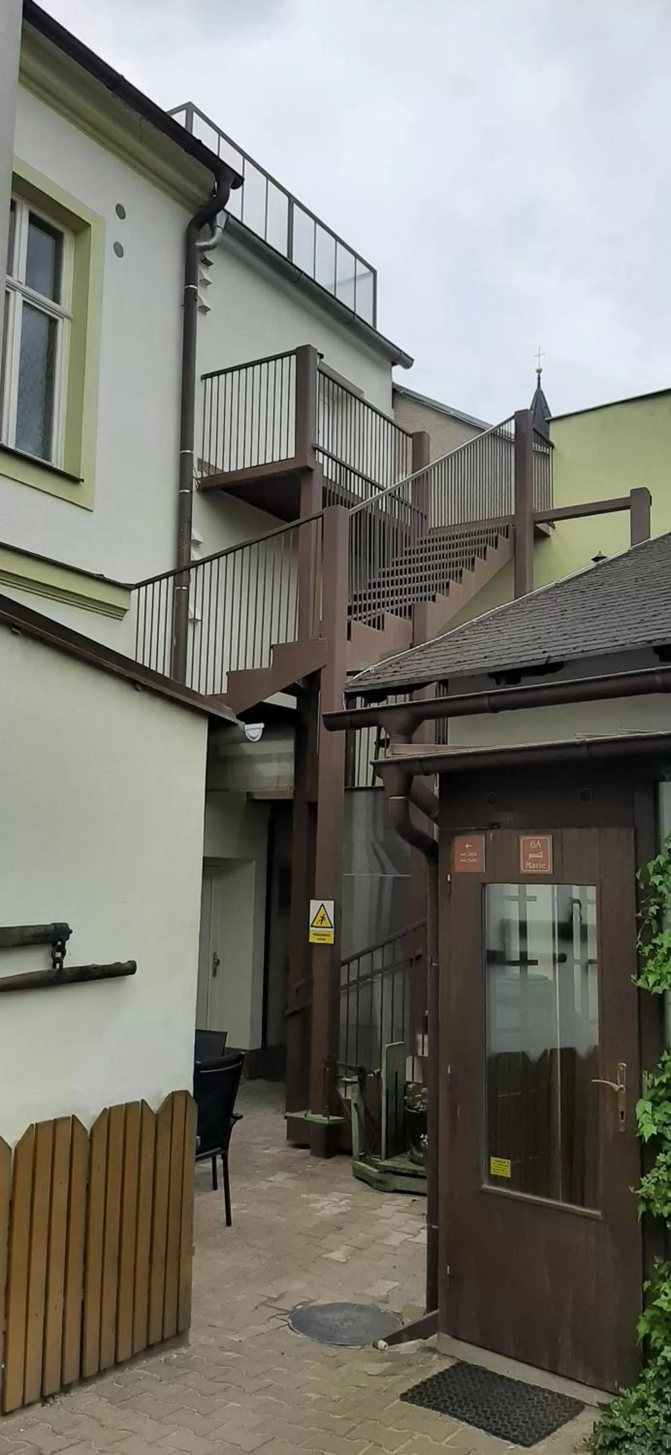 Facade/entrance in Pension Fontána Svitavy