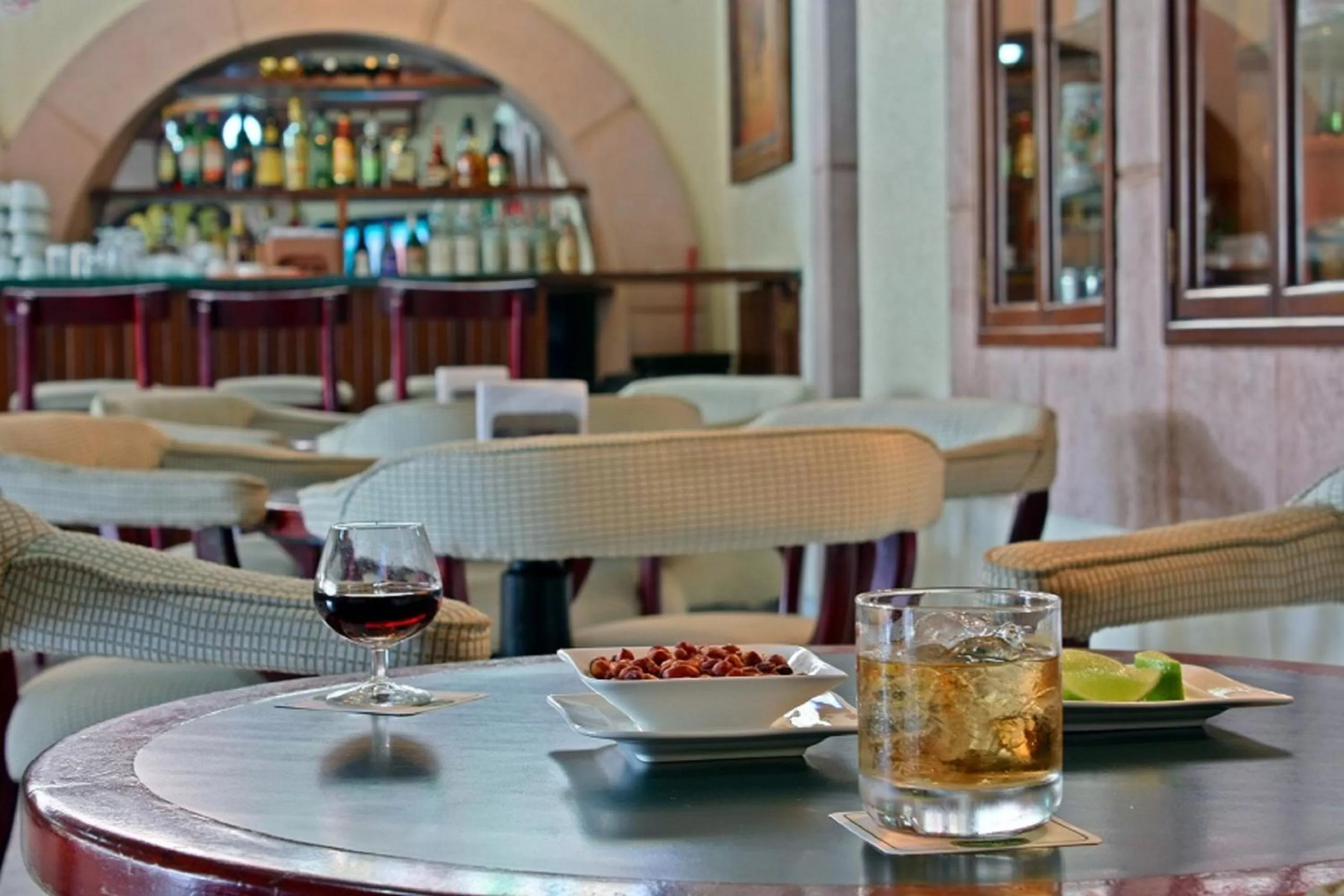 Alcoholic drinks in Hotel Villa Florida Córdoba