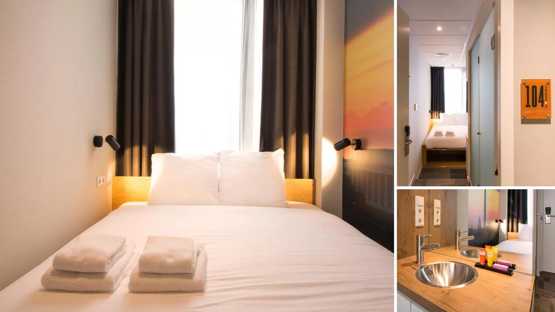 Photo of the whole room, Bed in Citiez Hotel Amsterdam