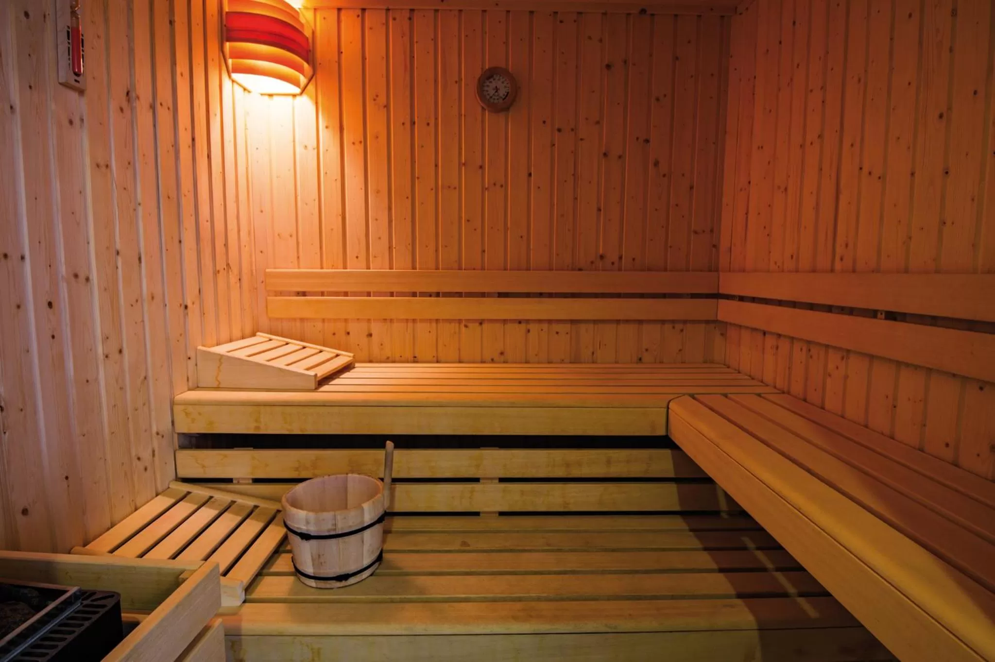Sauna in Lagrange Vacances Les Patios Eugénie