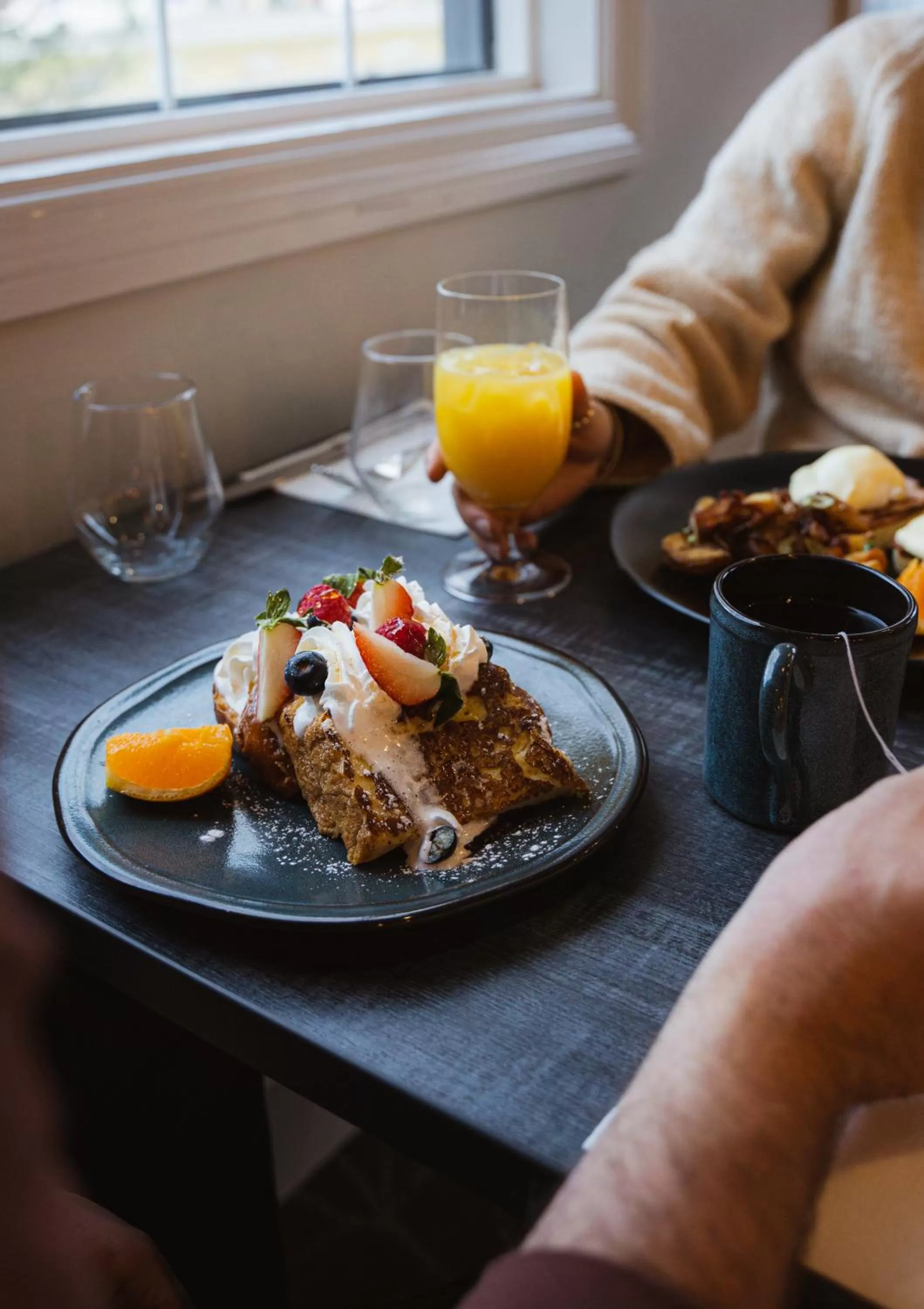 Breakfast in Northwinds Hotel Canmore
