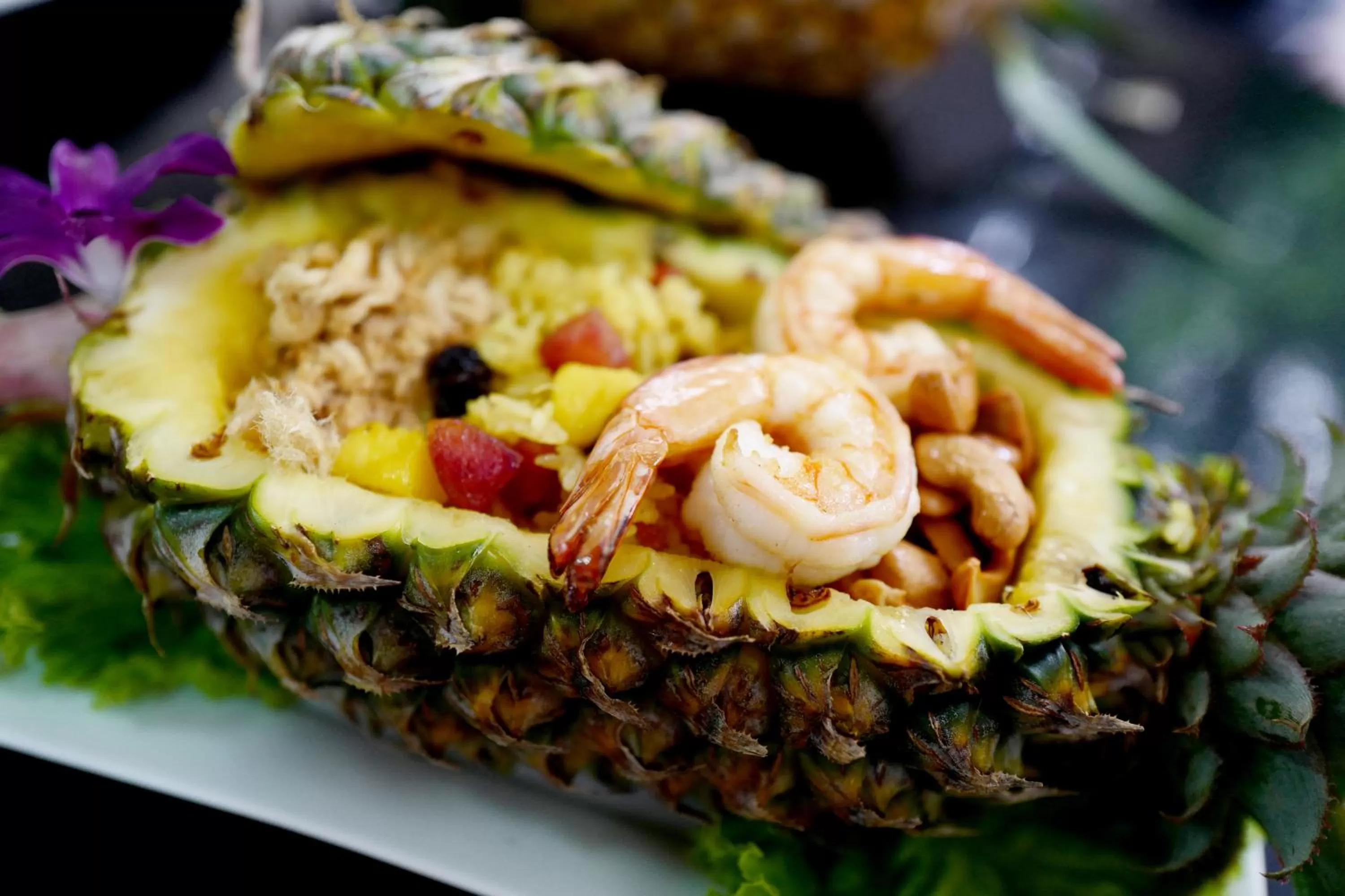 Food close-up in Feung Nakorn Balcony Rooms and Cafe