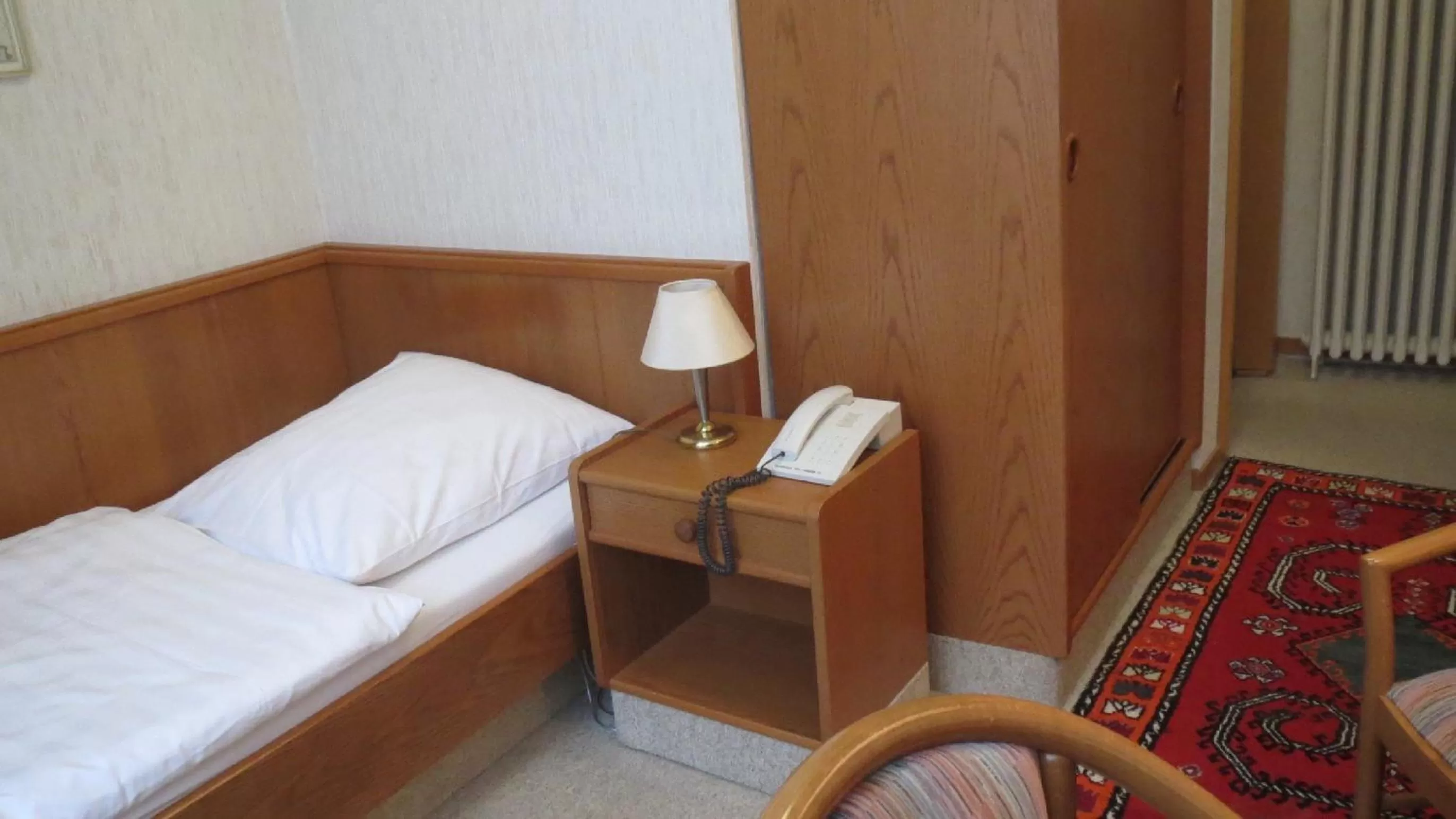 Bed in Pension Thiel