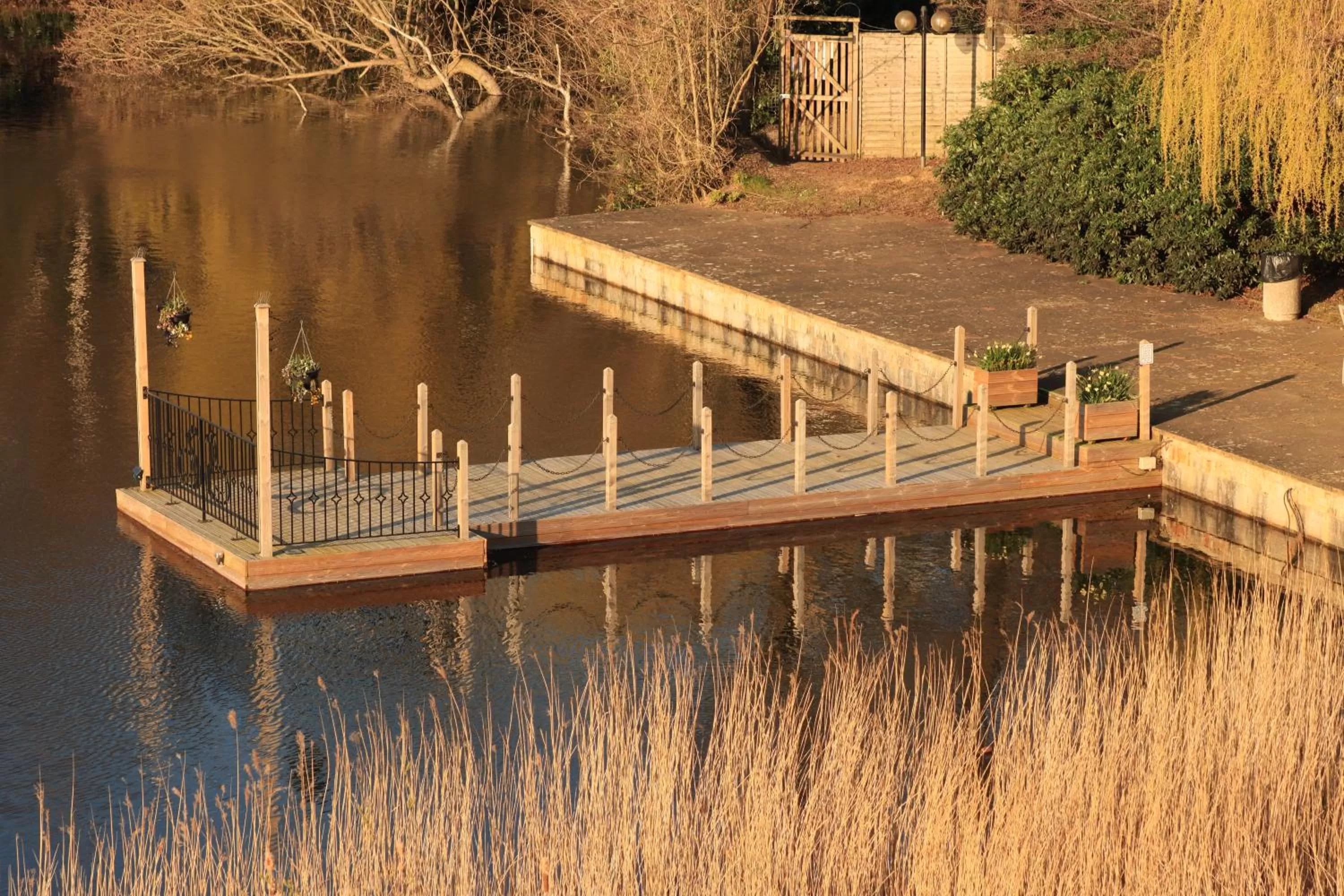 Patio in Inn On The Lake