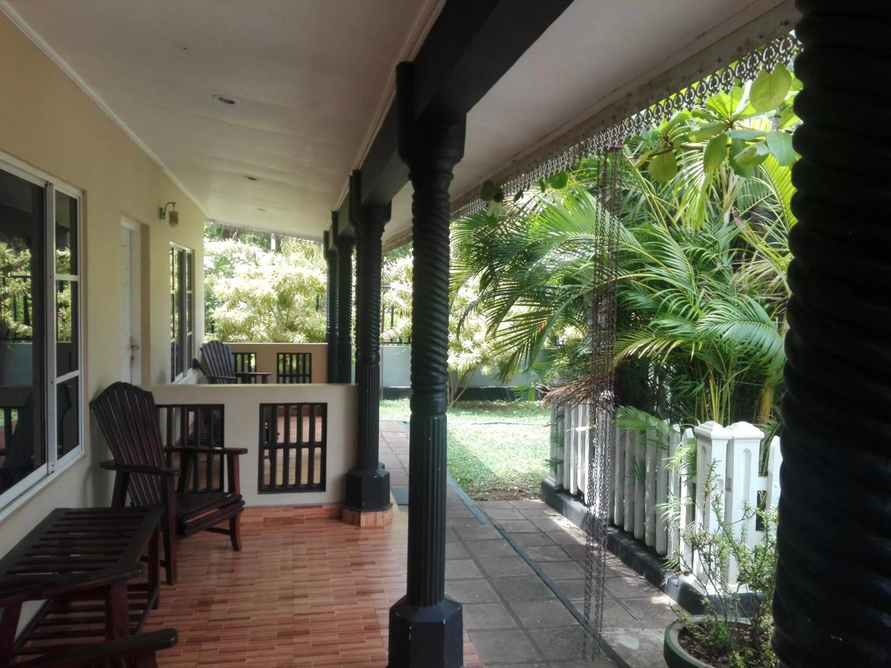 Patio in JKAB Park Hotel