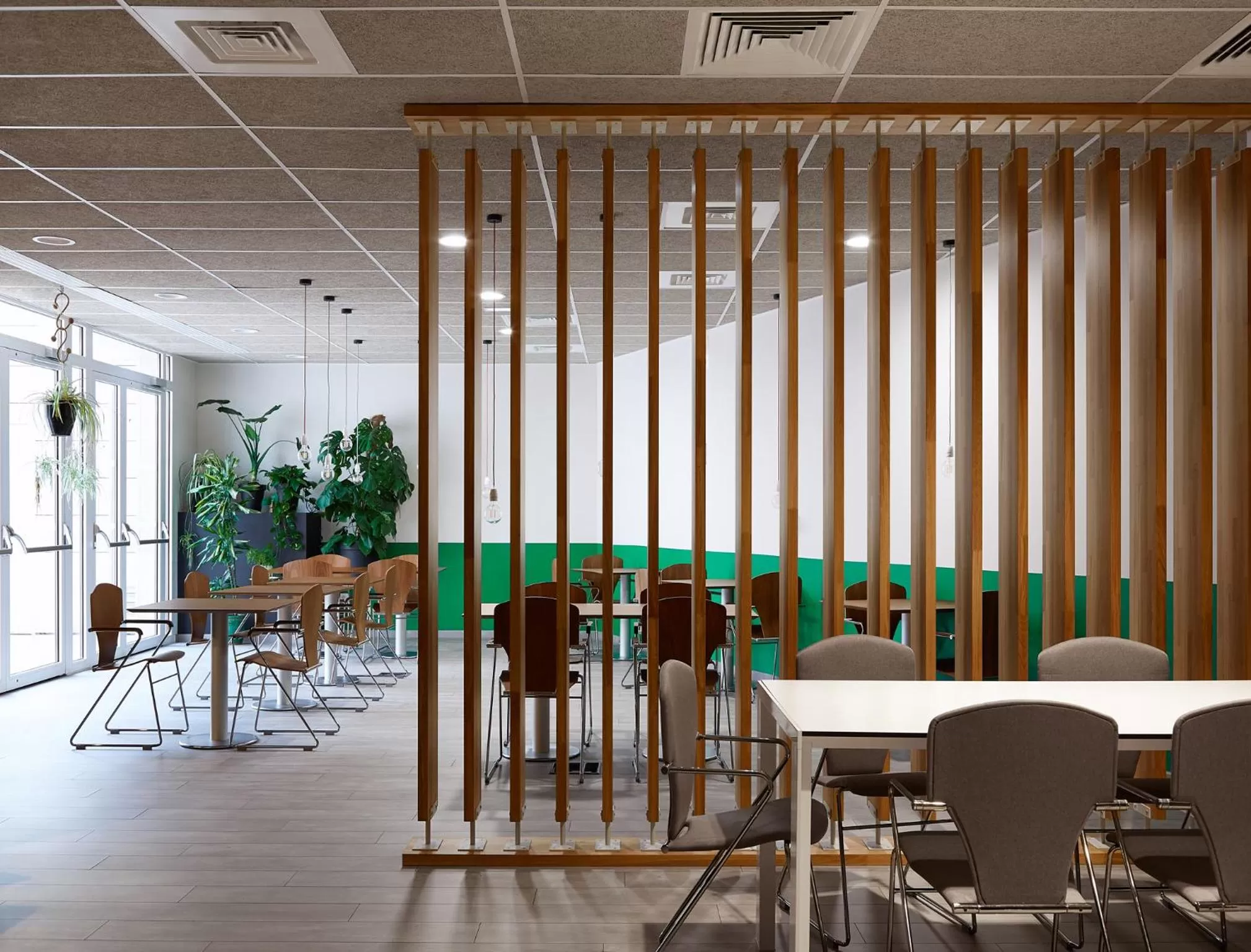 Seating area in The Social Hub Paris La Défense