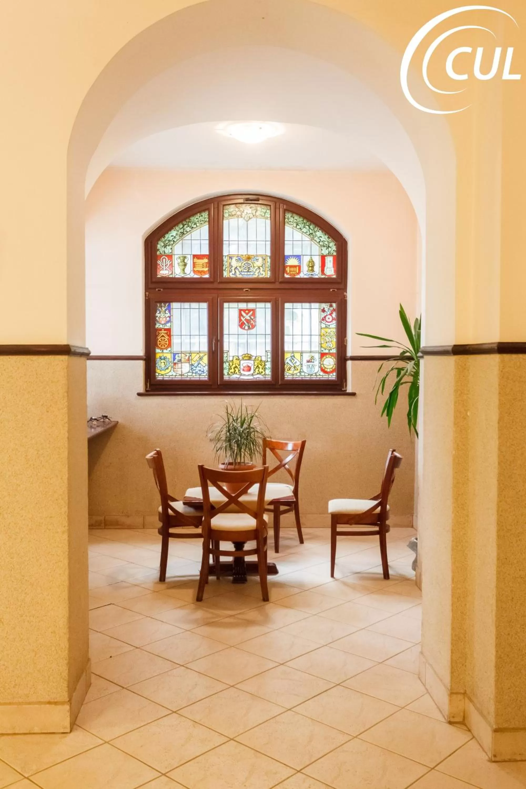 Decorative detail in Ośrodek Wypoczynkowy Rzemieślnik