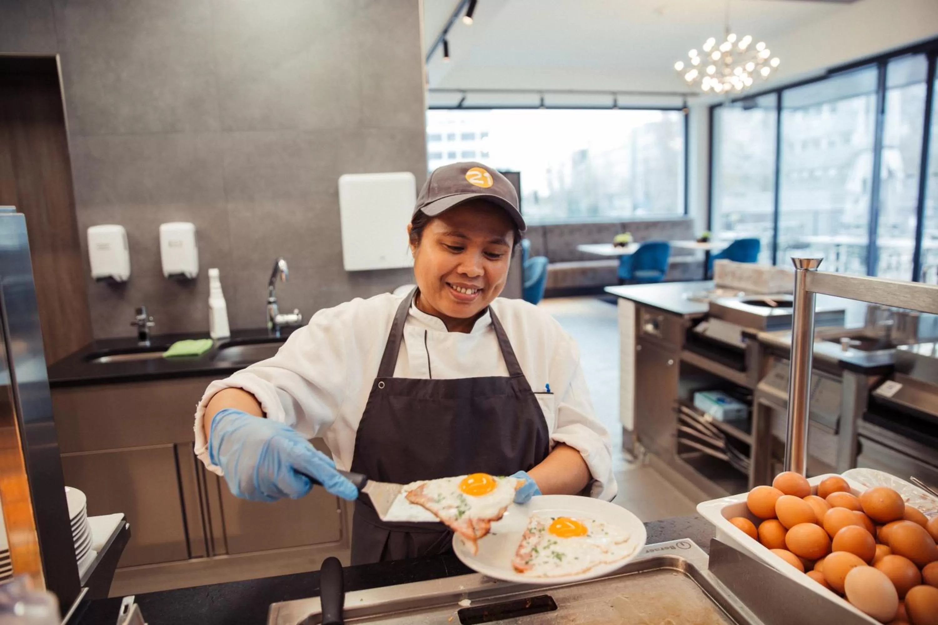 Restaurant/places to eat in Hotel Rainers21