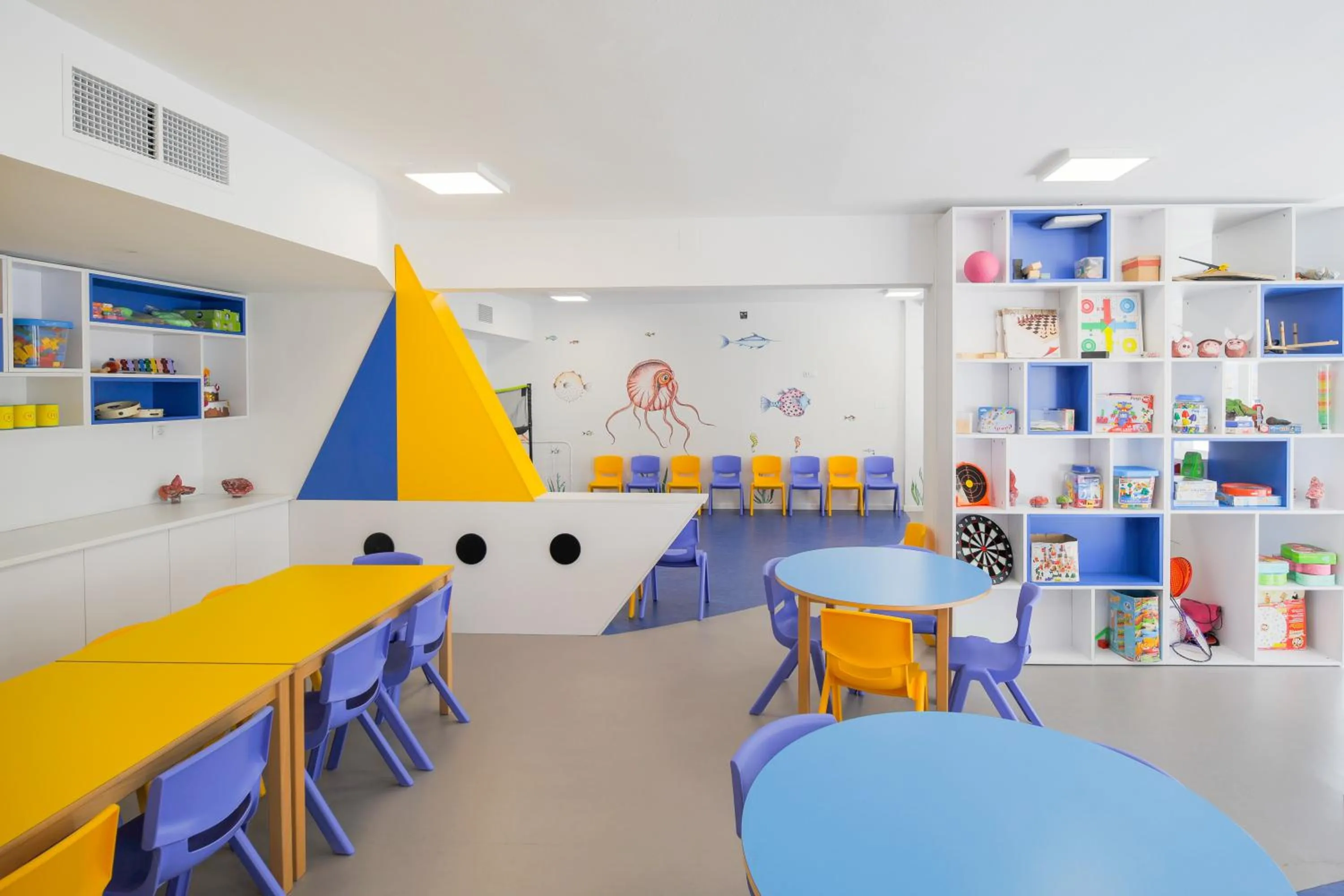 Children play ground in Hotel Cesar Augustus