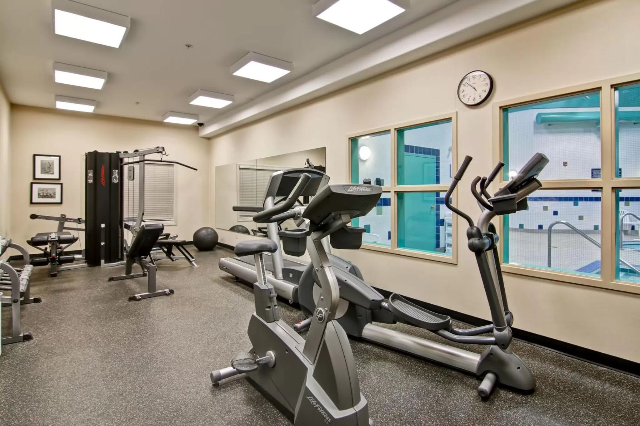 Fitness centre/facilities in Canalta Camrose
