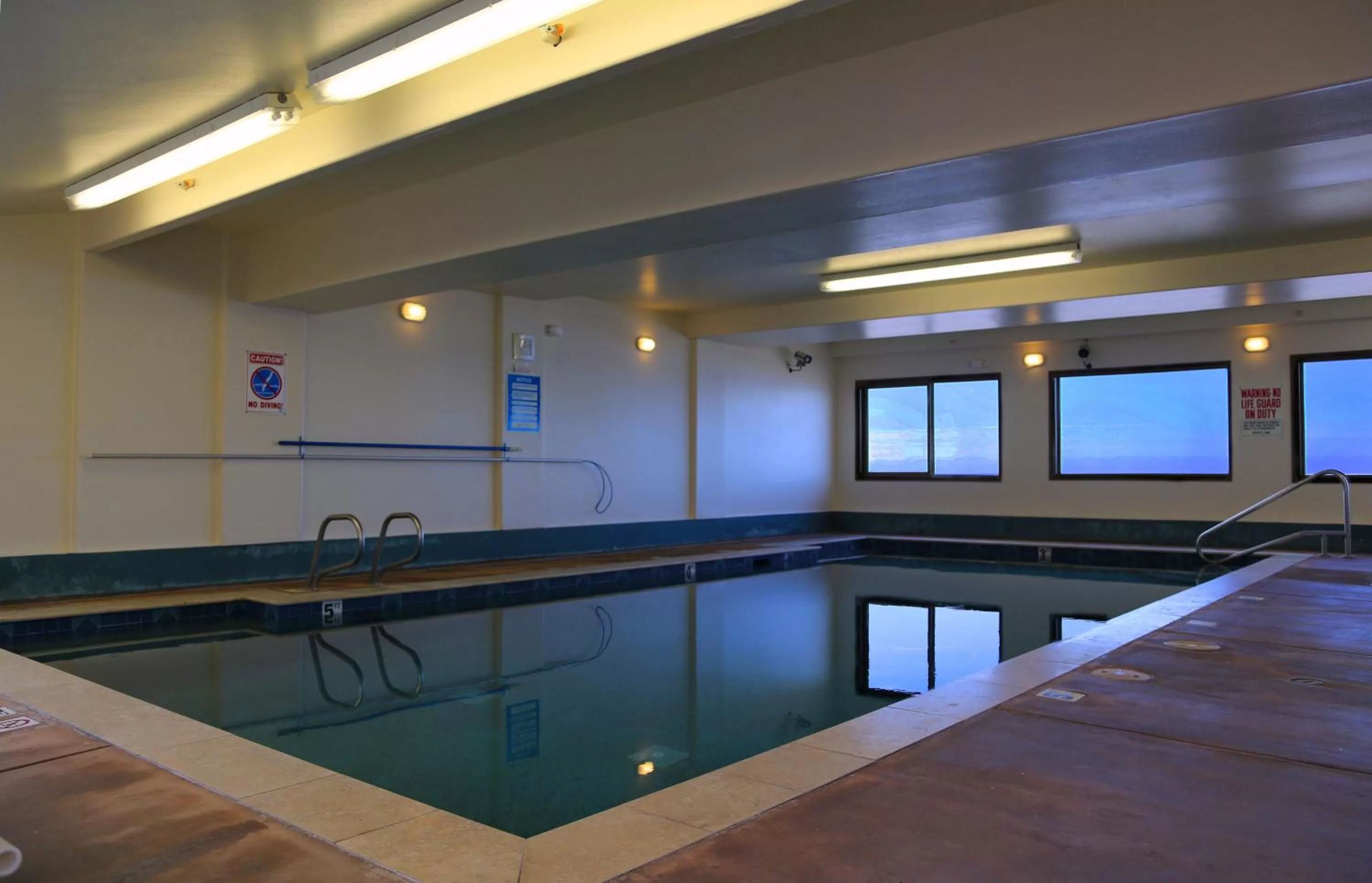 Swimming pool in The Sandcastle Beachfront Hotel