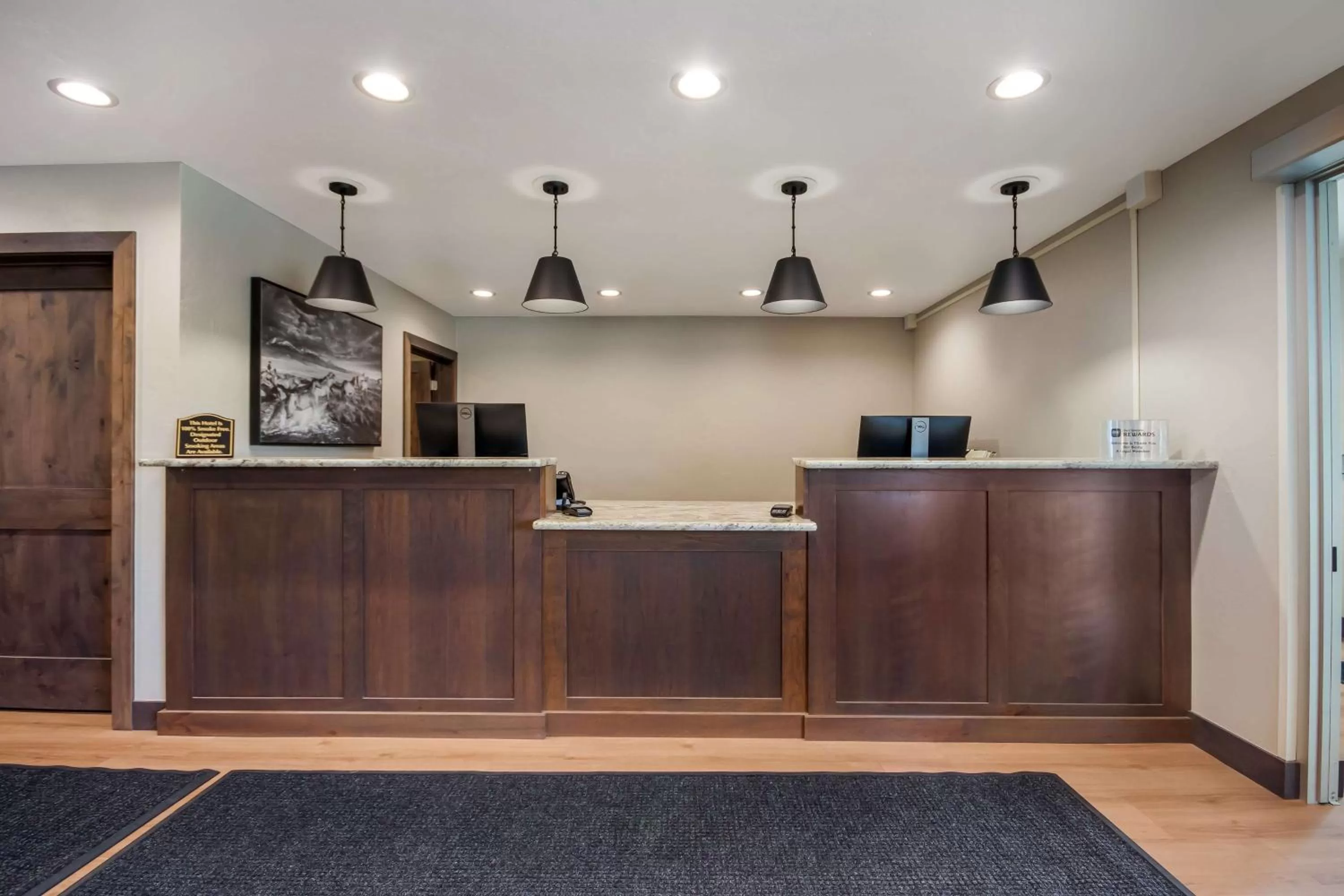 Lobby or reception in SureStay Plus Hotel by Best Western Rexburg