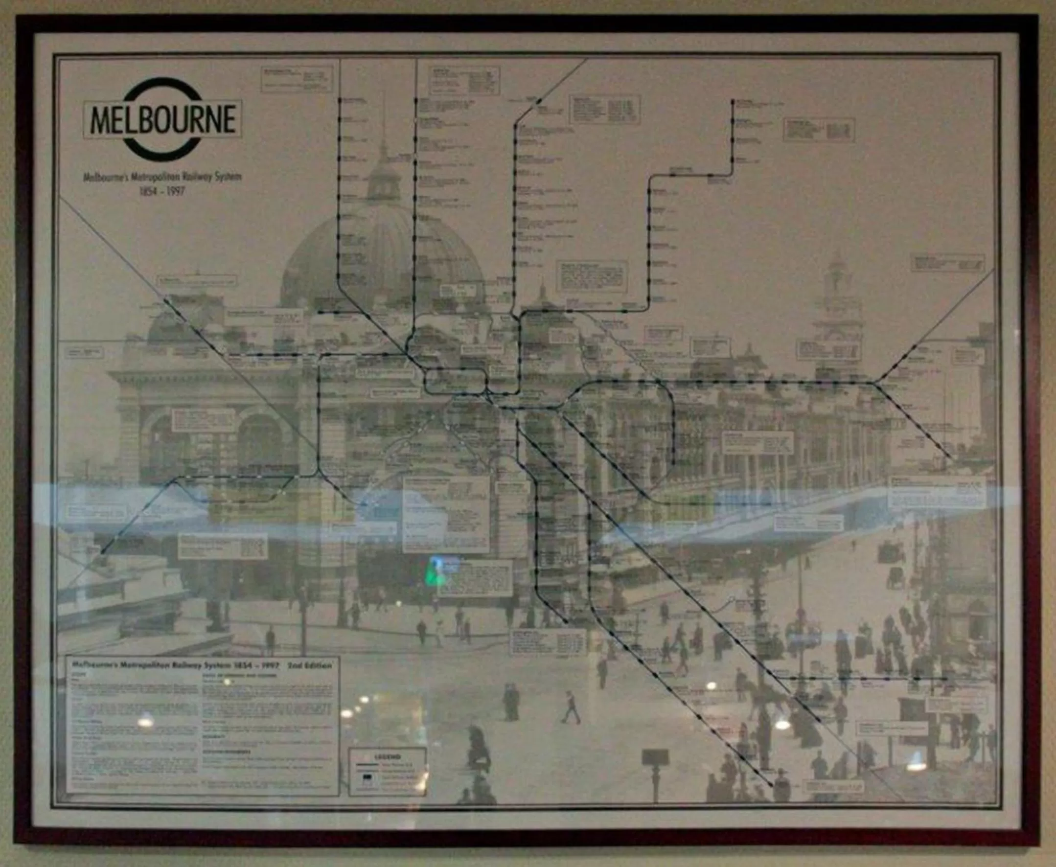 Decorative detail in A-Train Hotel