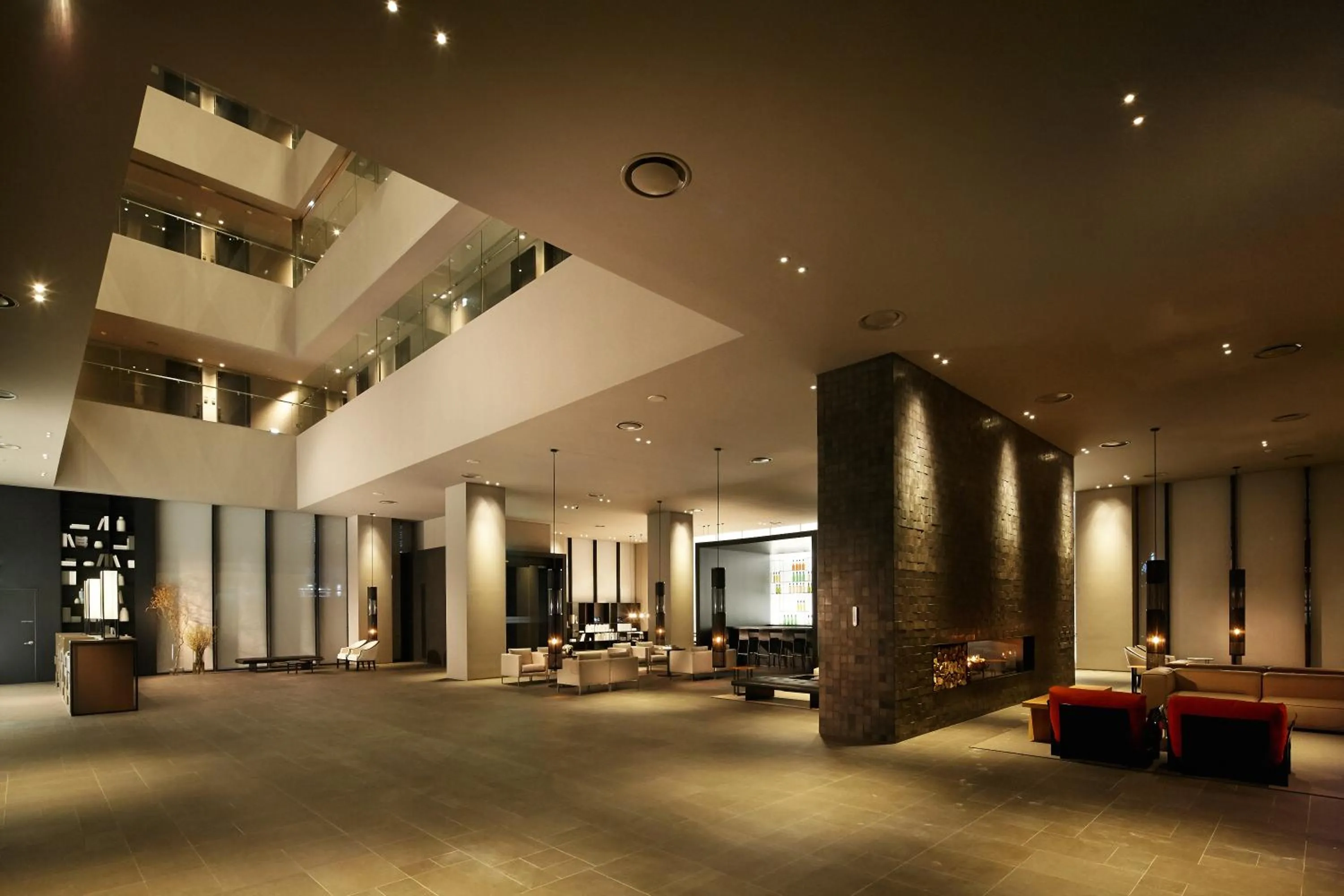 Lobby or reception in Shilla Stay Jeju Airport