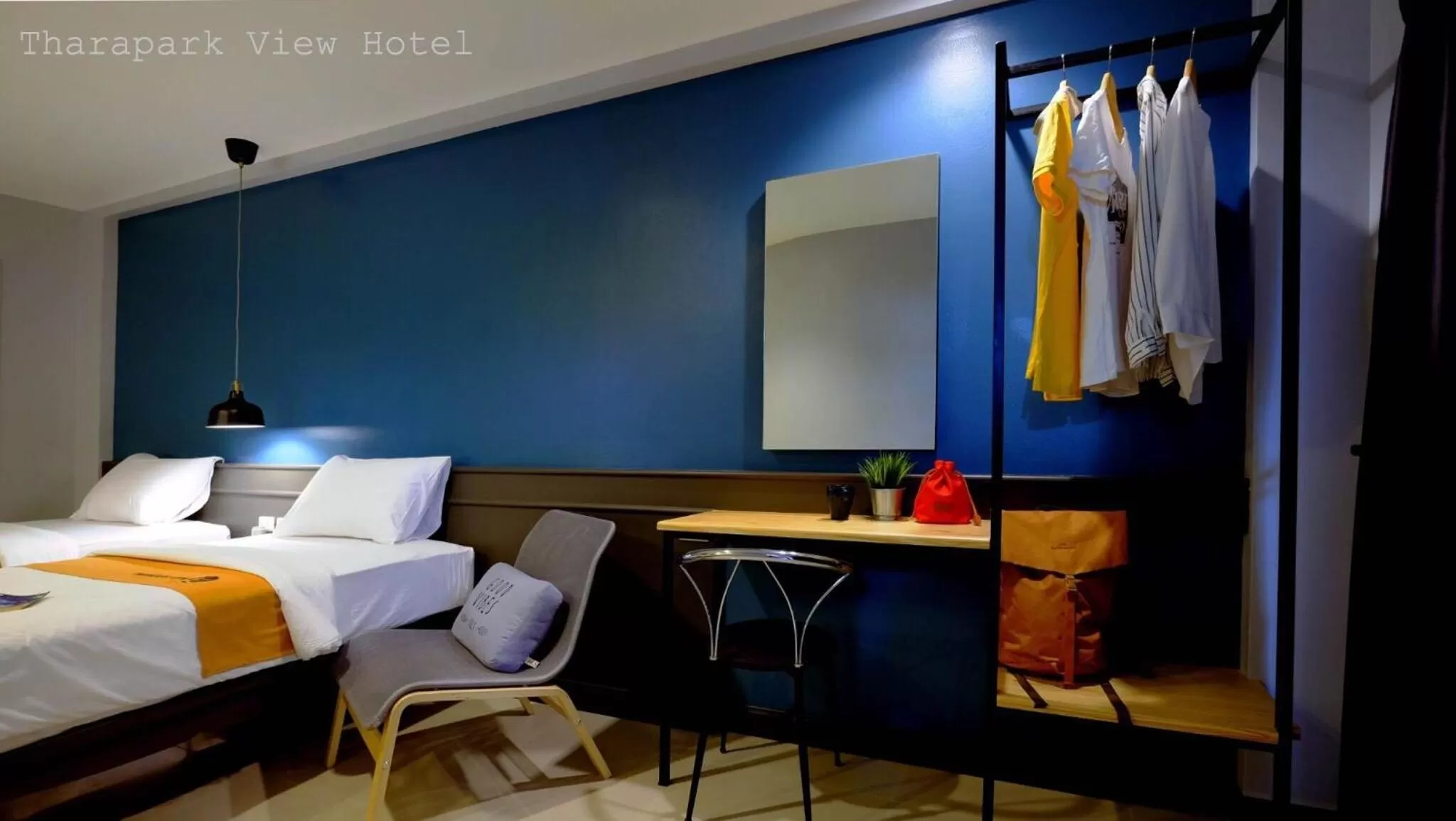 Bed in Tharapark View Hotel - SHA Plus