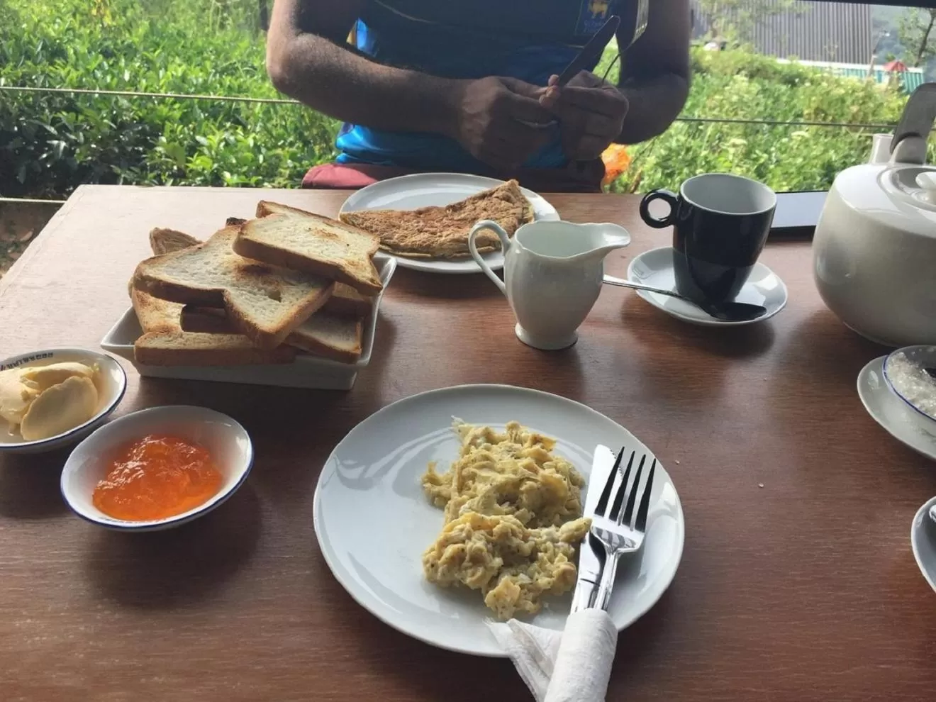 Breakfast in Box on clouds