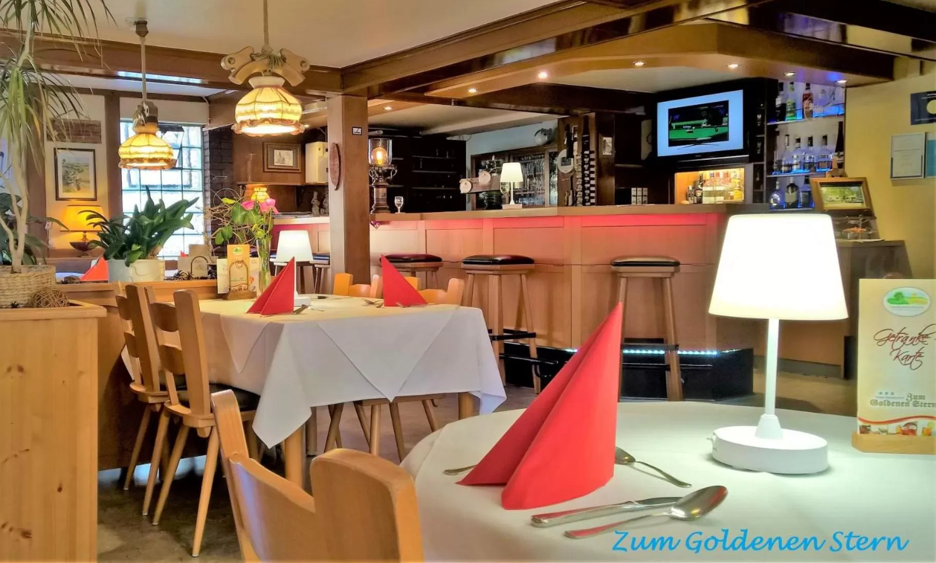 Lobby or reception in Hotel-Restaurant Zum Goldenen Stern