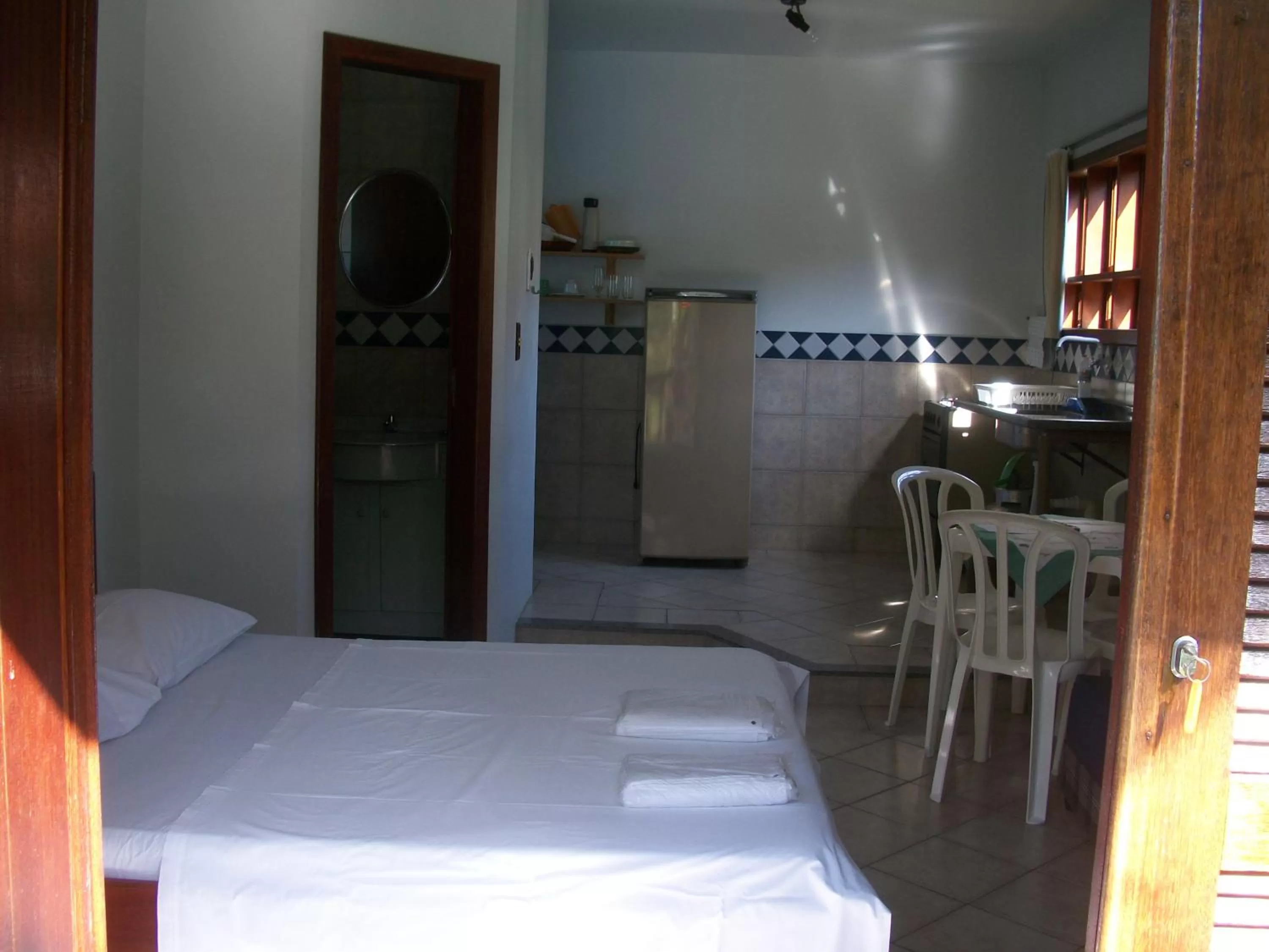 Bed in Pousada Farol da Barra