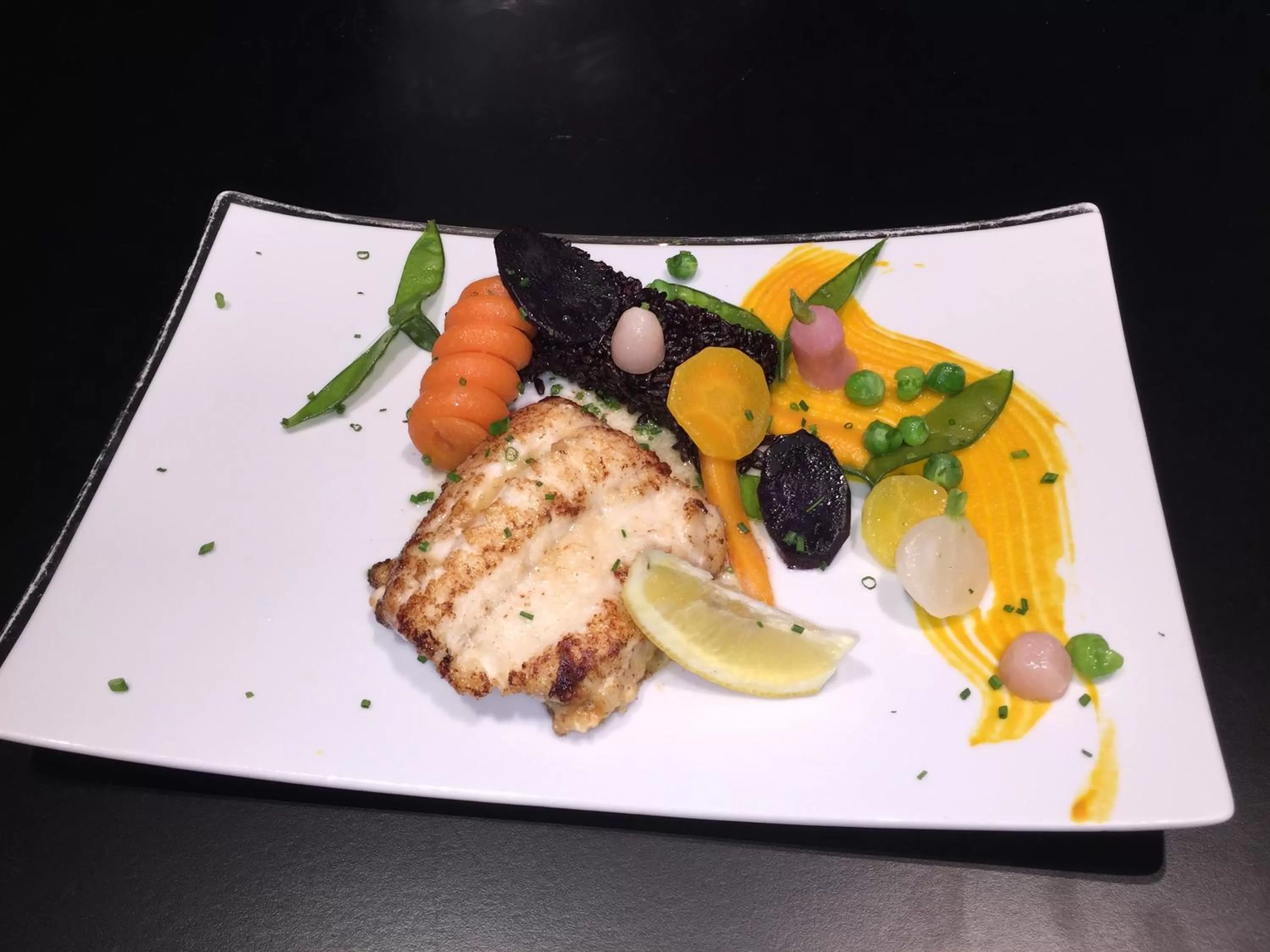 Food close-up in Hotel Blanc