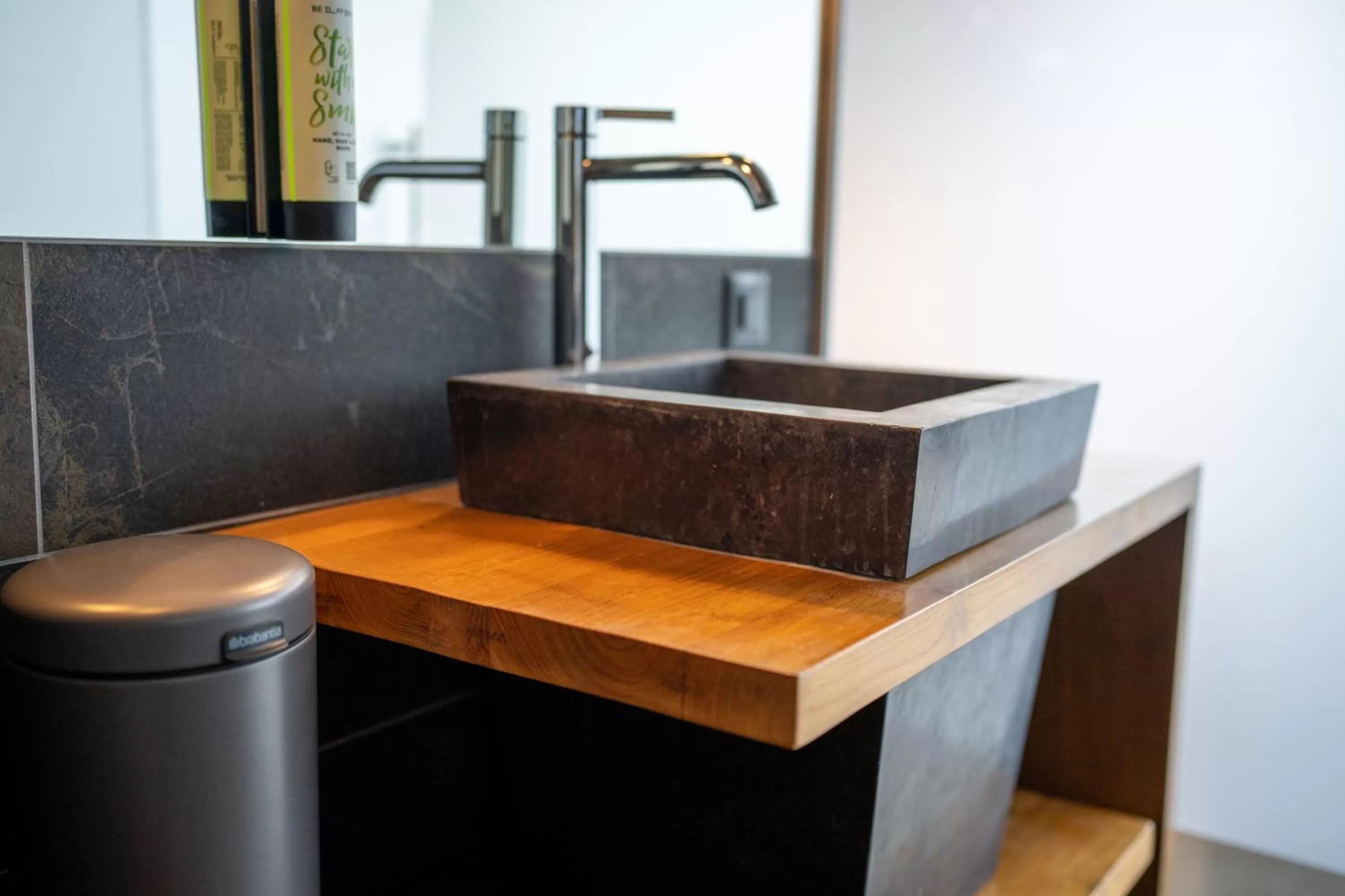 Bathroom in b-smart hotel Menziken