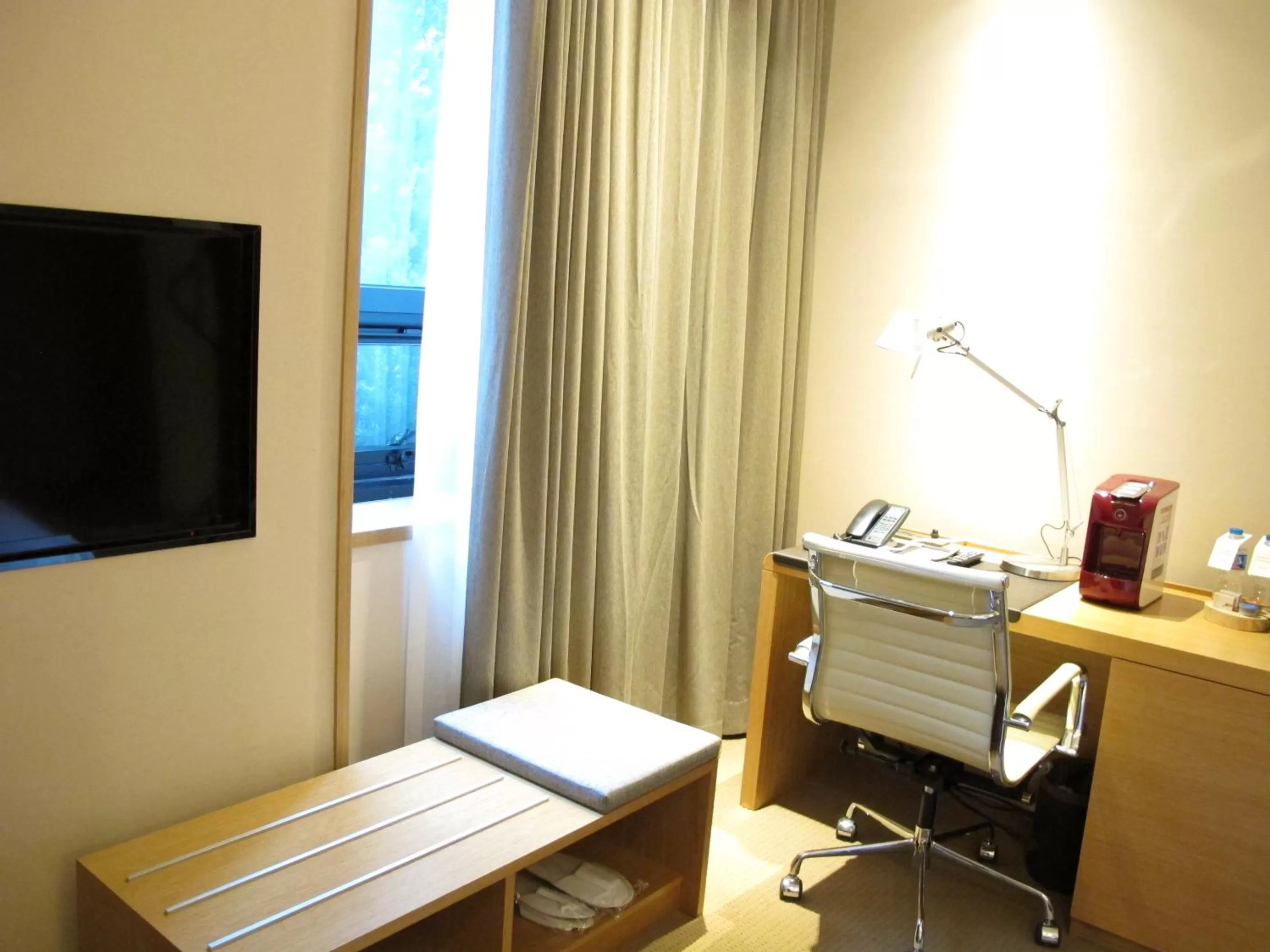 Seating area in Acube Hotel Dongdaemun