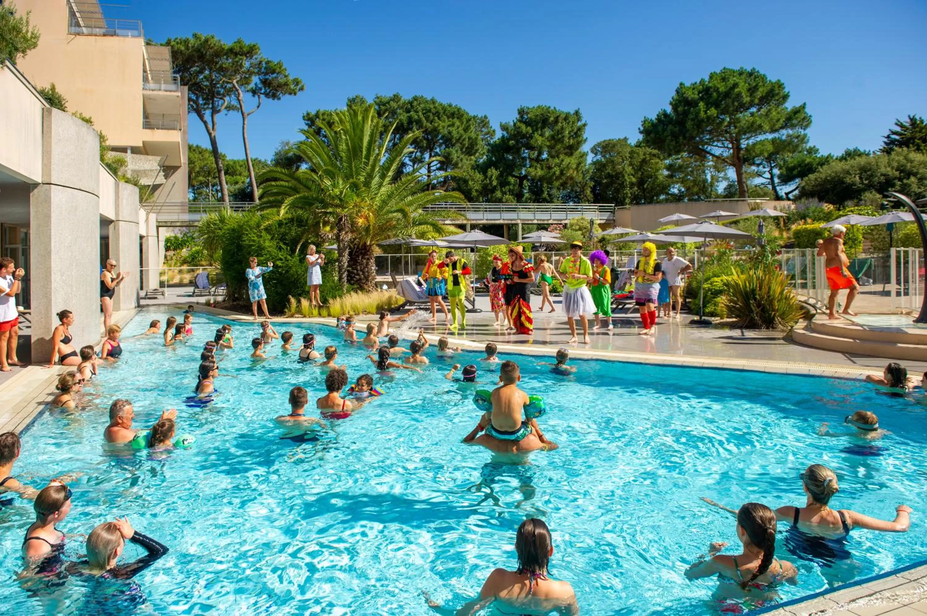 Swimming pool in Club Vacances Bleues Les Jardins De l'Atlantique