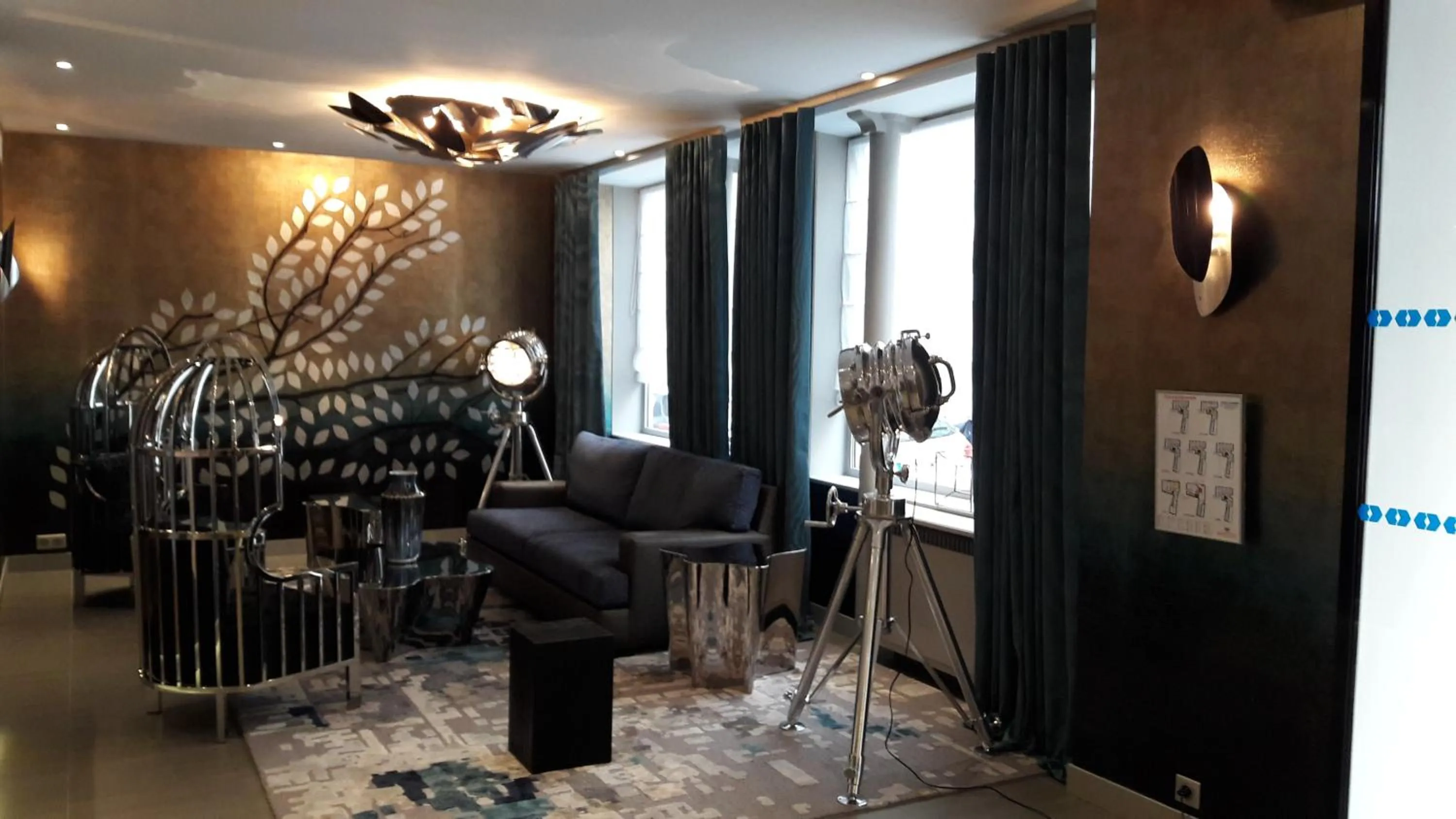 Living room in Hotel d'Amiens