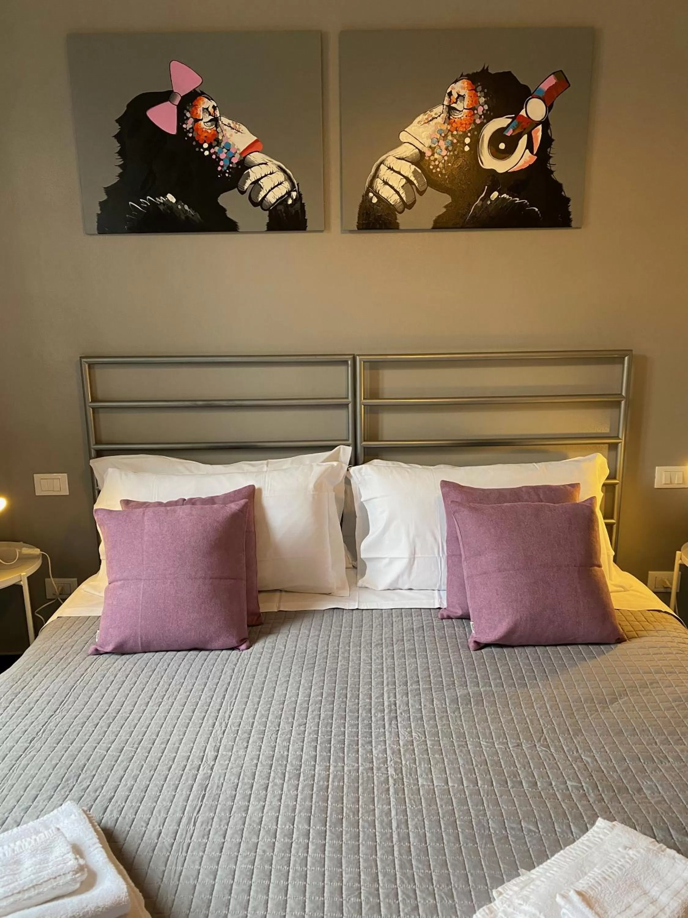 Bedroom, Bed in Guest House Rome by GHOR