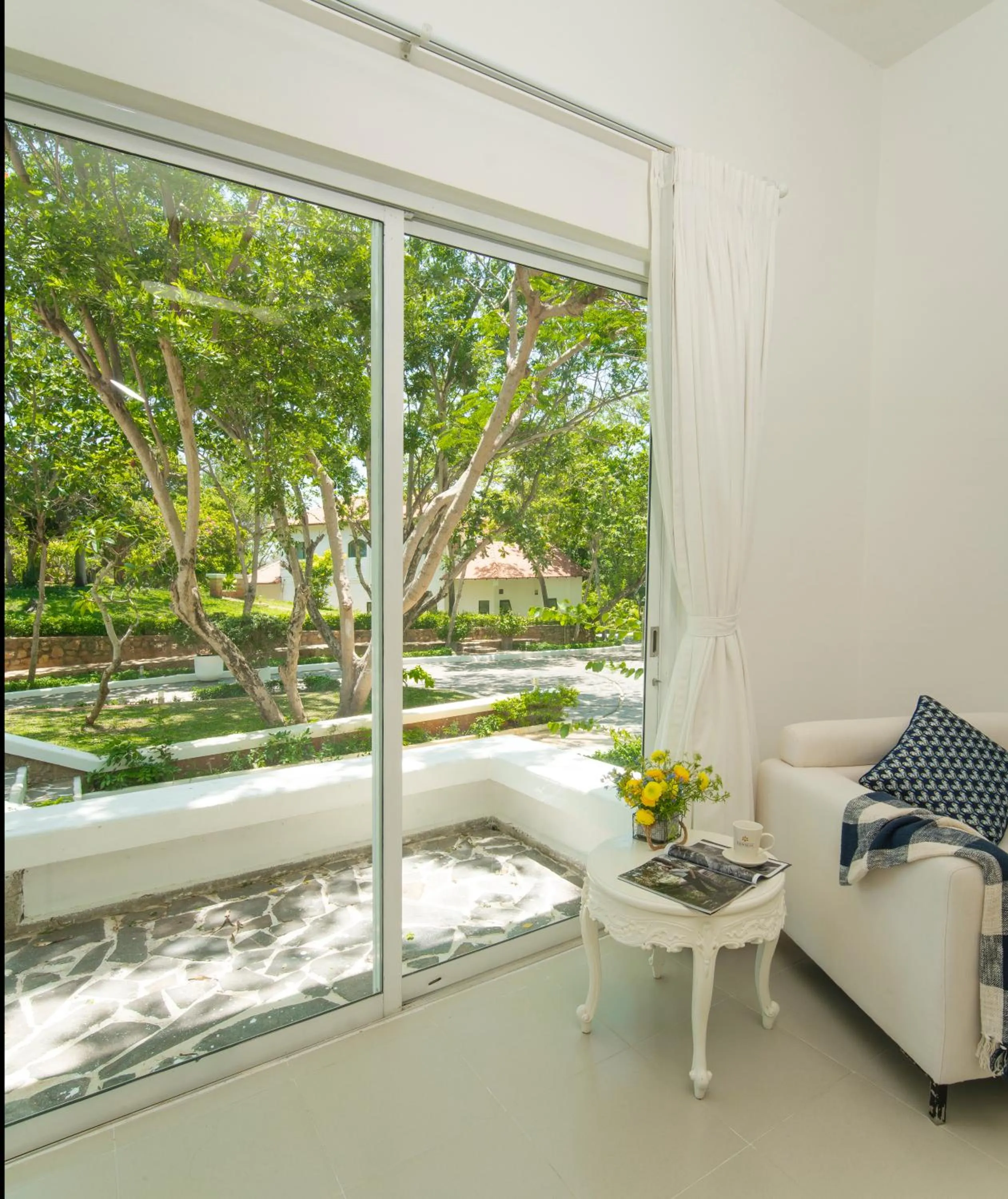 Patio in Fleur de Lys Resort & Spa Long Hai